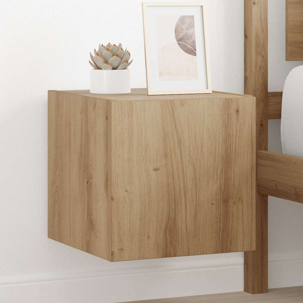 TV-Wandschrank 30,5 x 35 x 30 cm Kunsthandwerk Eiche