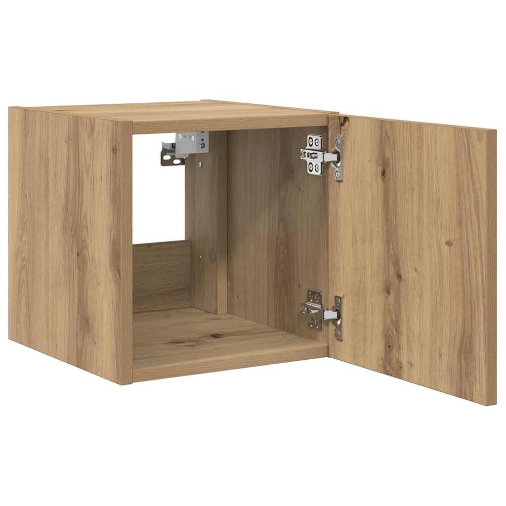 TV-Wandschrank 30,5 x 35 x 30 cm Kunsthandwerk Eiche