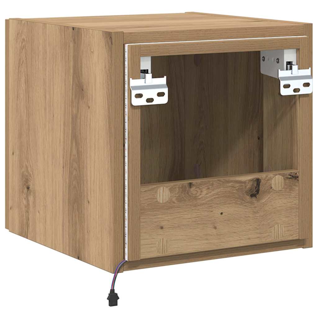 TV-Wandschrank 30,5 x 35 x 30 cm Kunsthandwerk Eiche