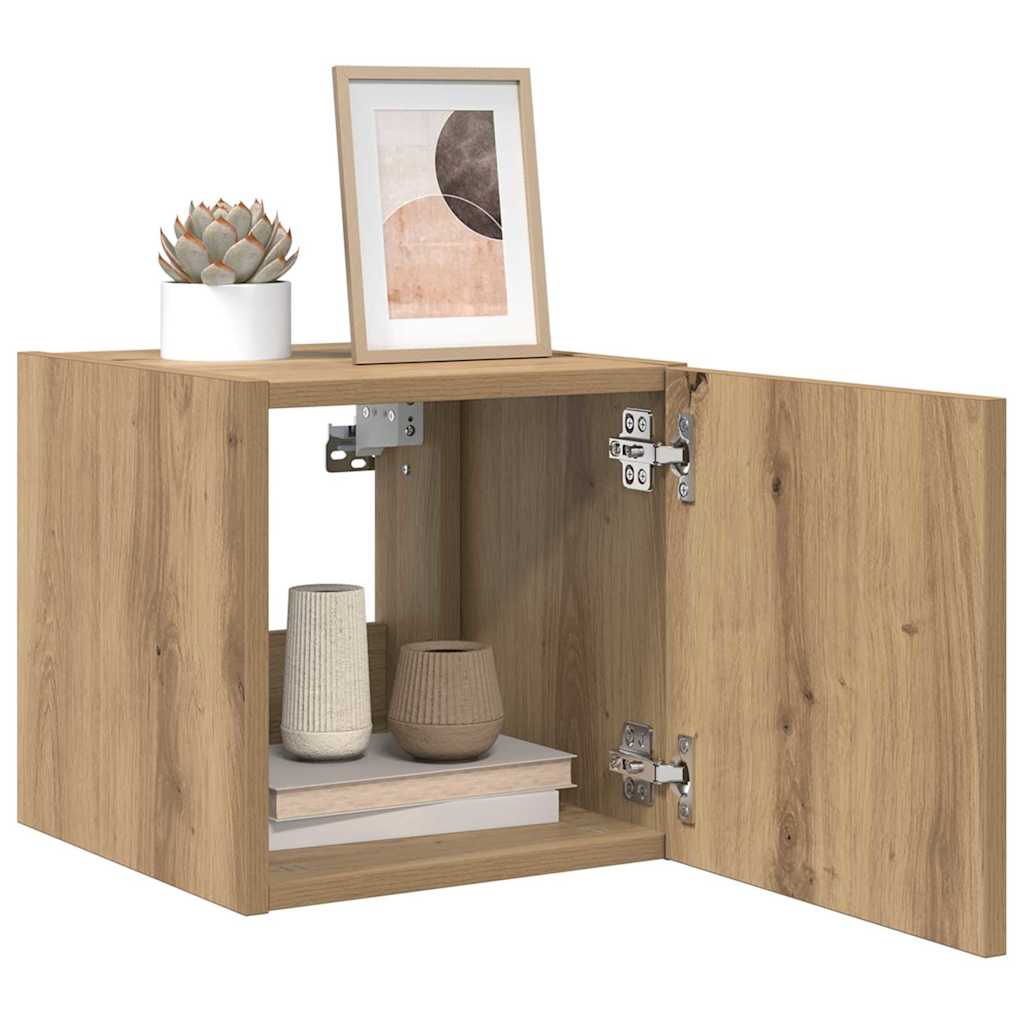 TV-Wandschrank 30,5 x 35 x 30 cm Kunsthandwerk Eiche