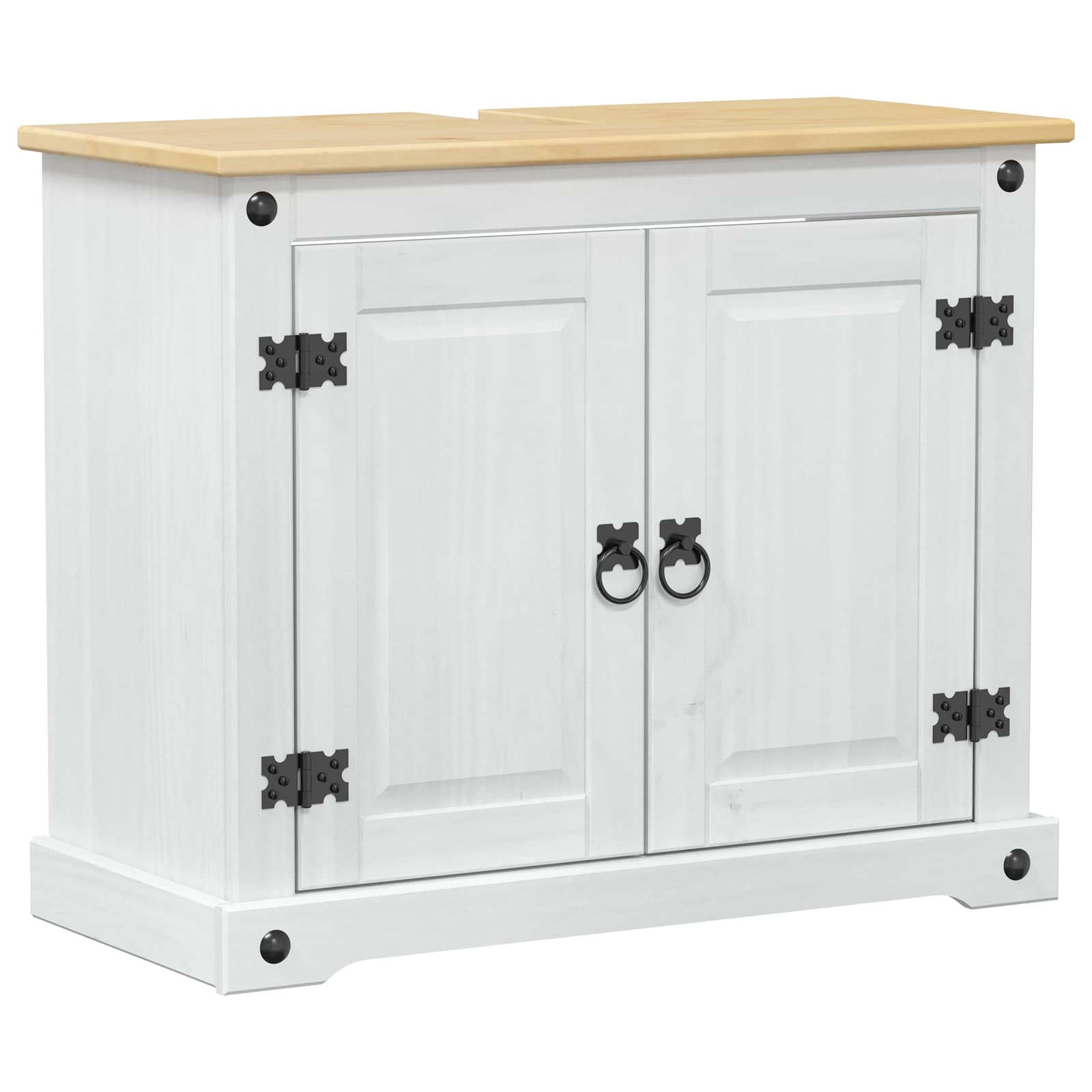 Waschbeckenunterschrank Weiß 73 x 33 x 60 cm