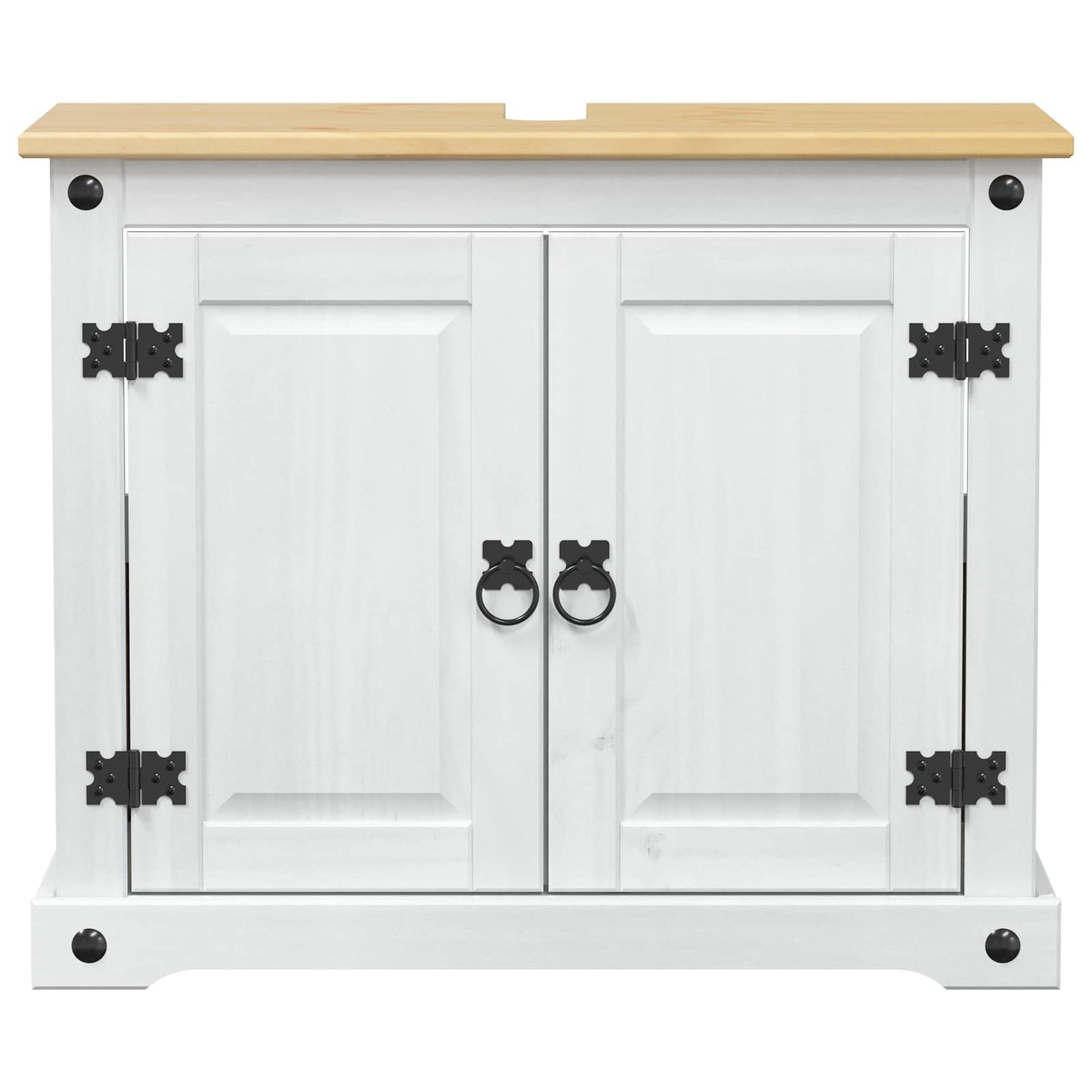 Waschbeckenunterschrank Weiß 73 x 33 x 60 cm