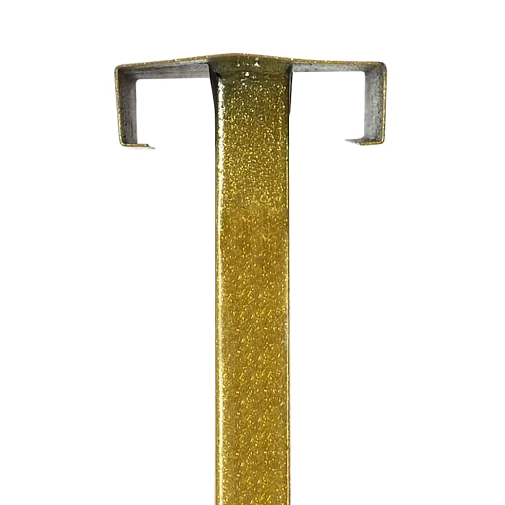 Messestände Gold 30 x 23,5 x 210 cm Stahl