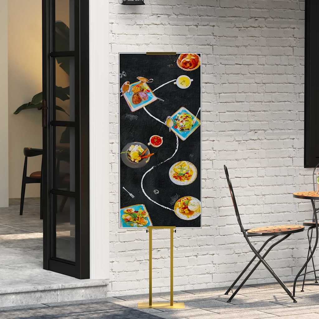 Messestände Gold 30 x 23,5 x 210 cm Stahl