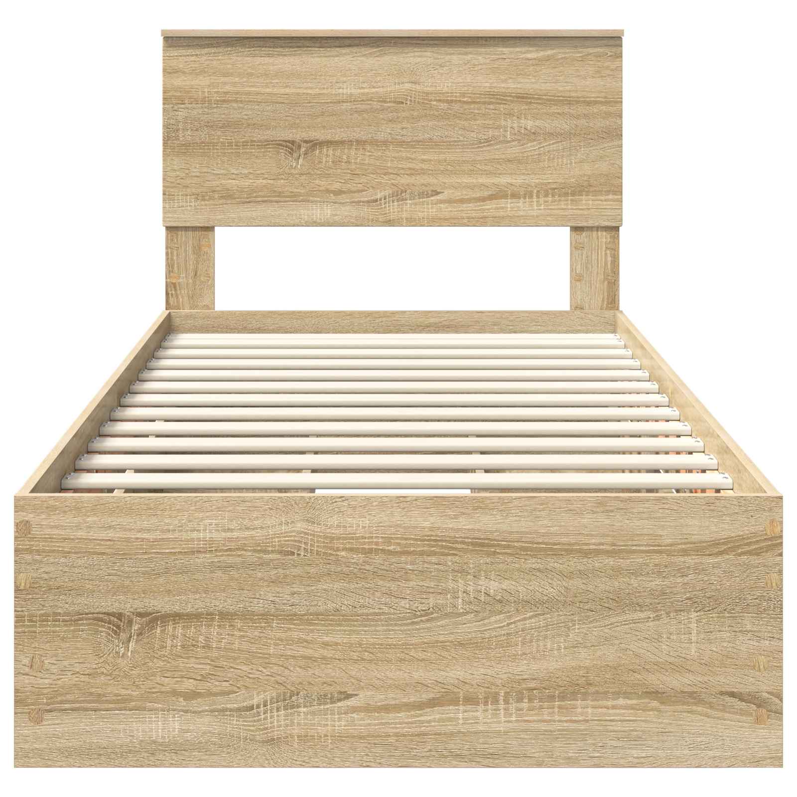 Bettrahmen Sonoma-Eiche 75 x 190 cm Ingenieurs Holz