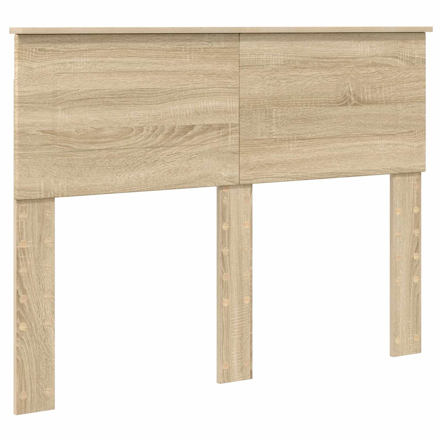 Bettrahmen mit Kopfteil Sonoma-Eiche 120 x 200 cm Holzwerkstoff