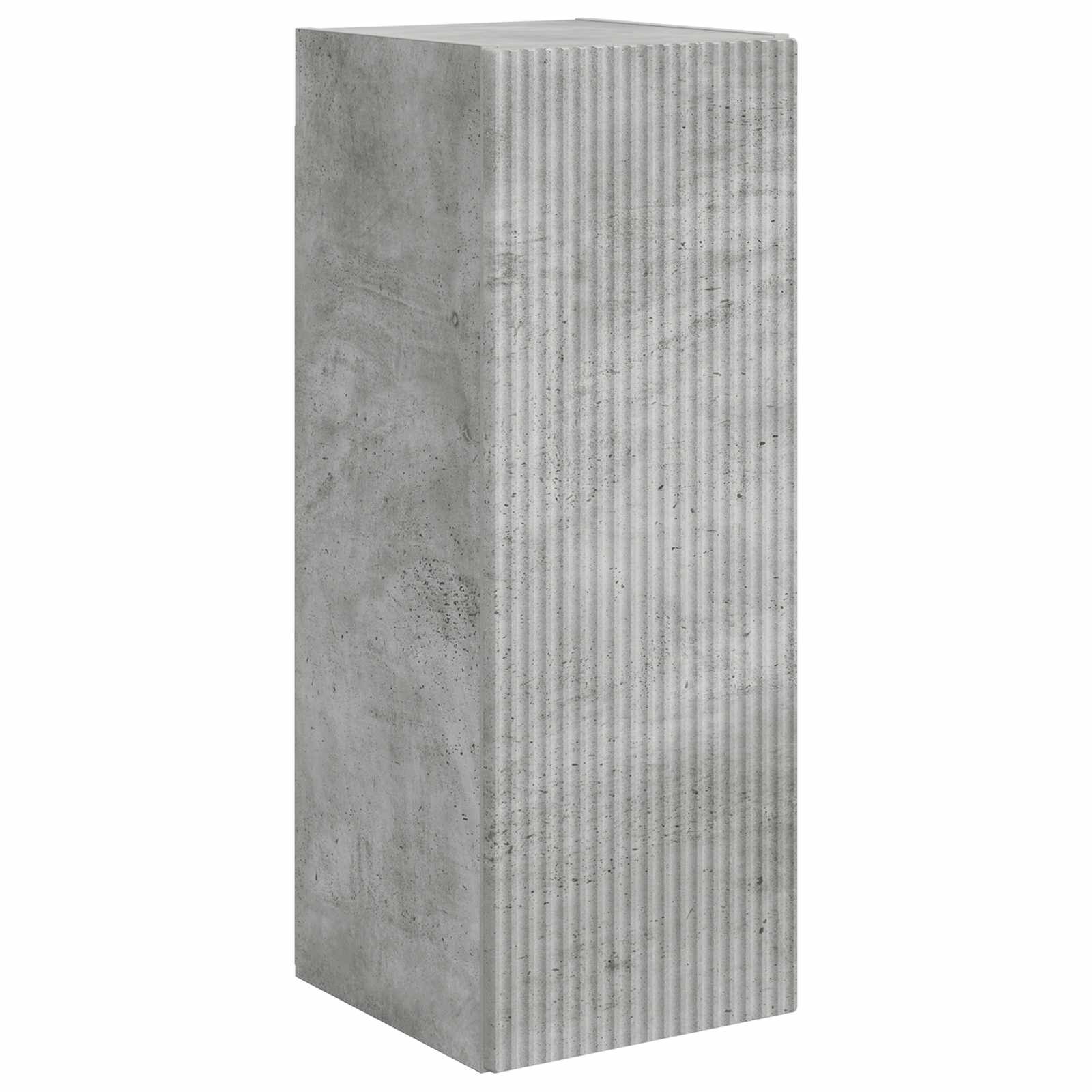 TV-Schrankset 2 stk. Beton Grau Holzwerkstoff