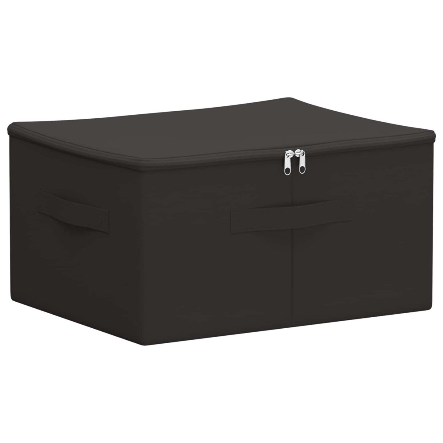 Aufbewahrungsbox Vliesstoff 43 x 34 x 23 cm 33,6 L Anthrazit