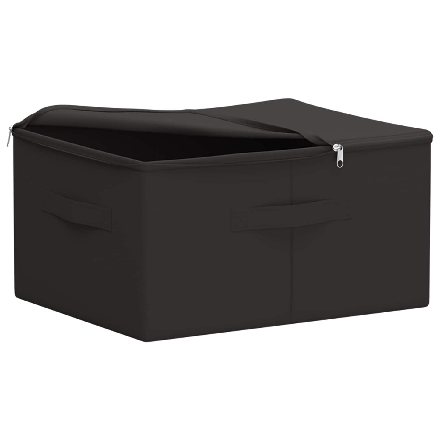 Aufbewahrungsbox Vliesstoff 43 x 34 x 23 cm 33,6 L Anthrazit