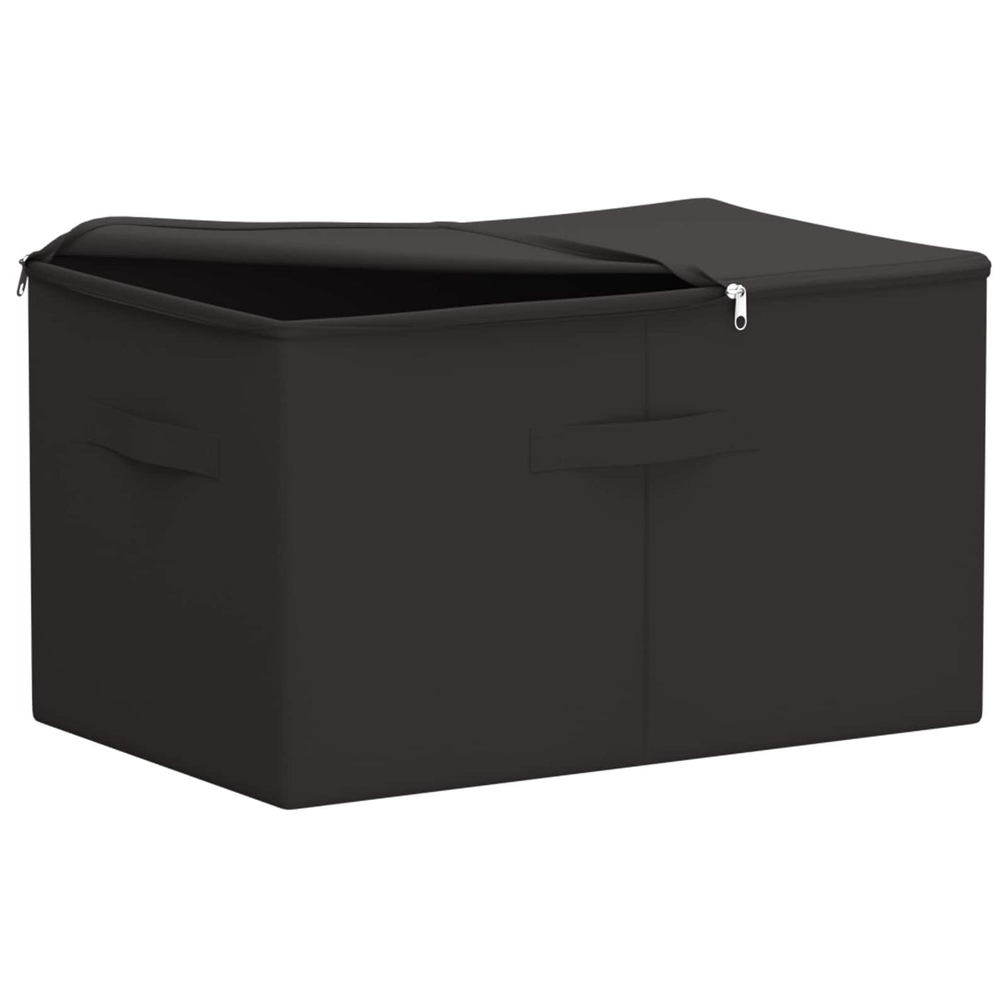 Aufbewahrungsbox Vliesstoff 55 x 35 x 32 cm 61,6 L Anthrazit