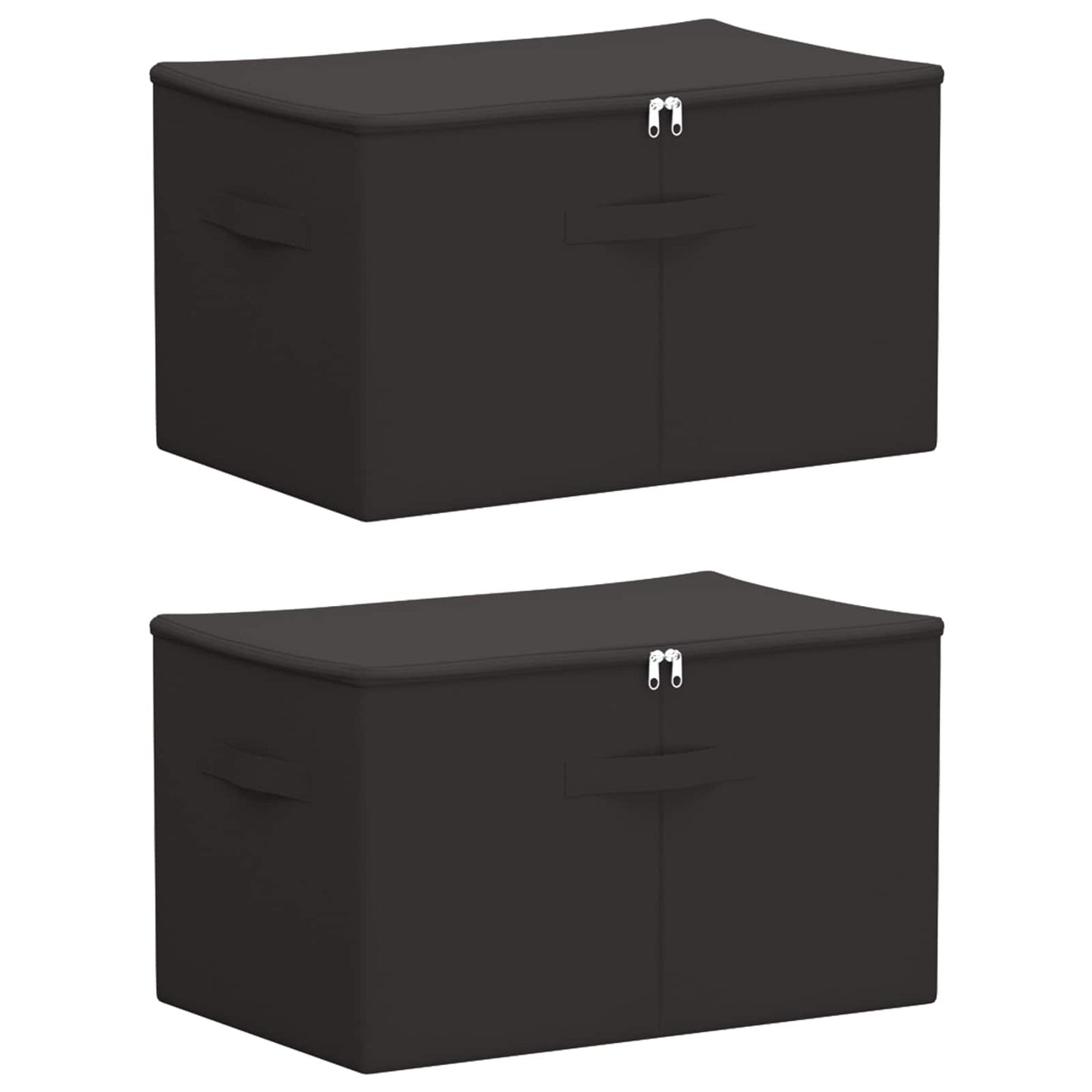 Aufbewahrungsbox 2 Stk. Vliesstoff 60 x 43 x 35 cm 90,3 L