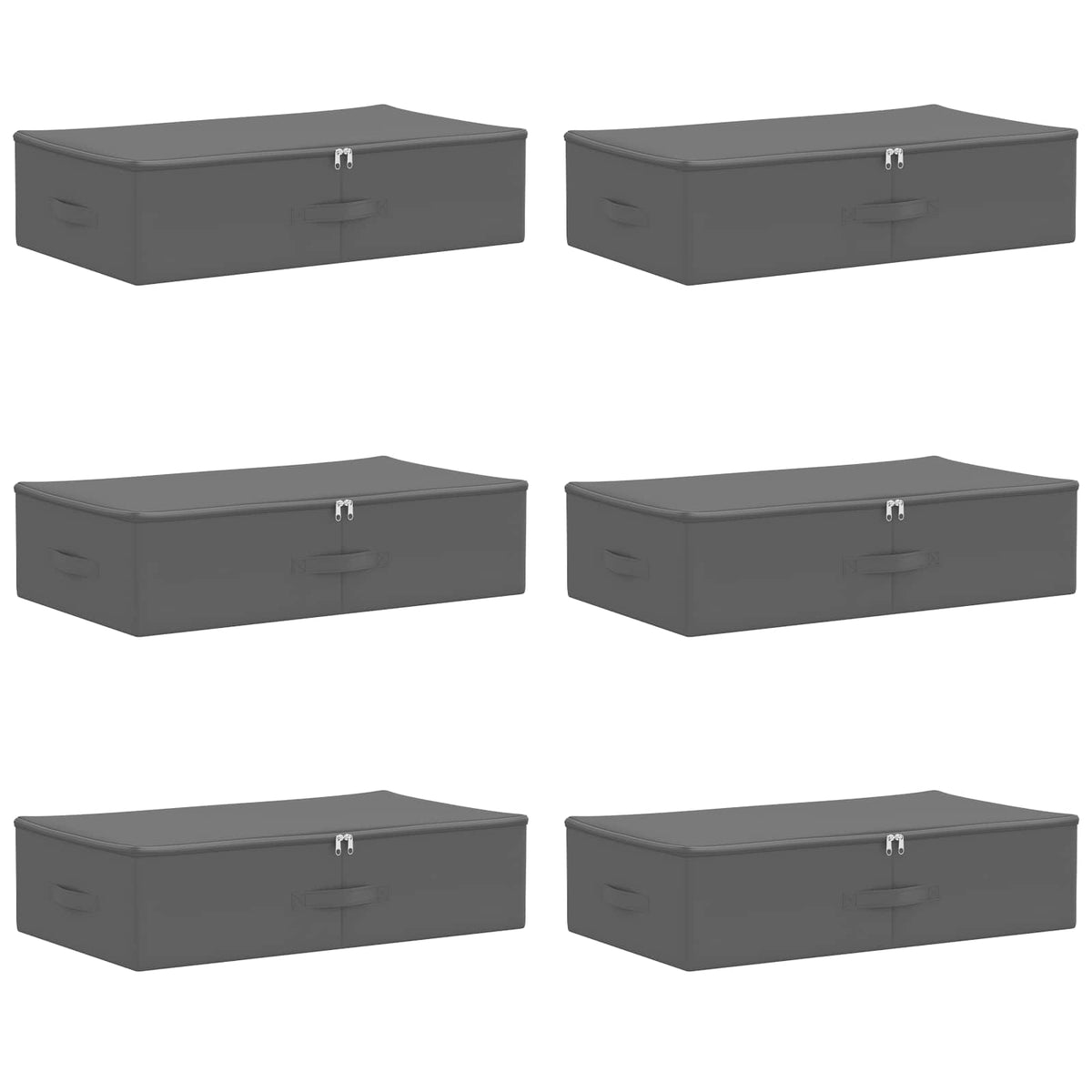 Aufbewahrungsbox 6 stk. Vliesstoff 70 x 40 x 18 cm 50,4 L