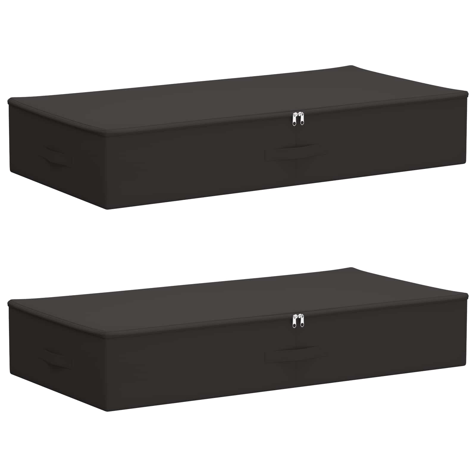 Aufbewahrungsbox 2 Stk. Vliesstoff 90 x 48 x 15 cm 64,8 L