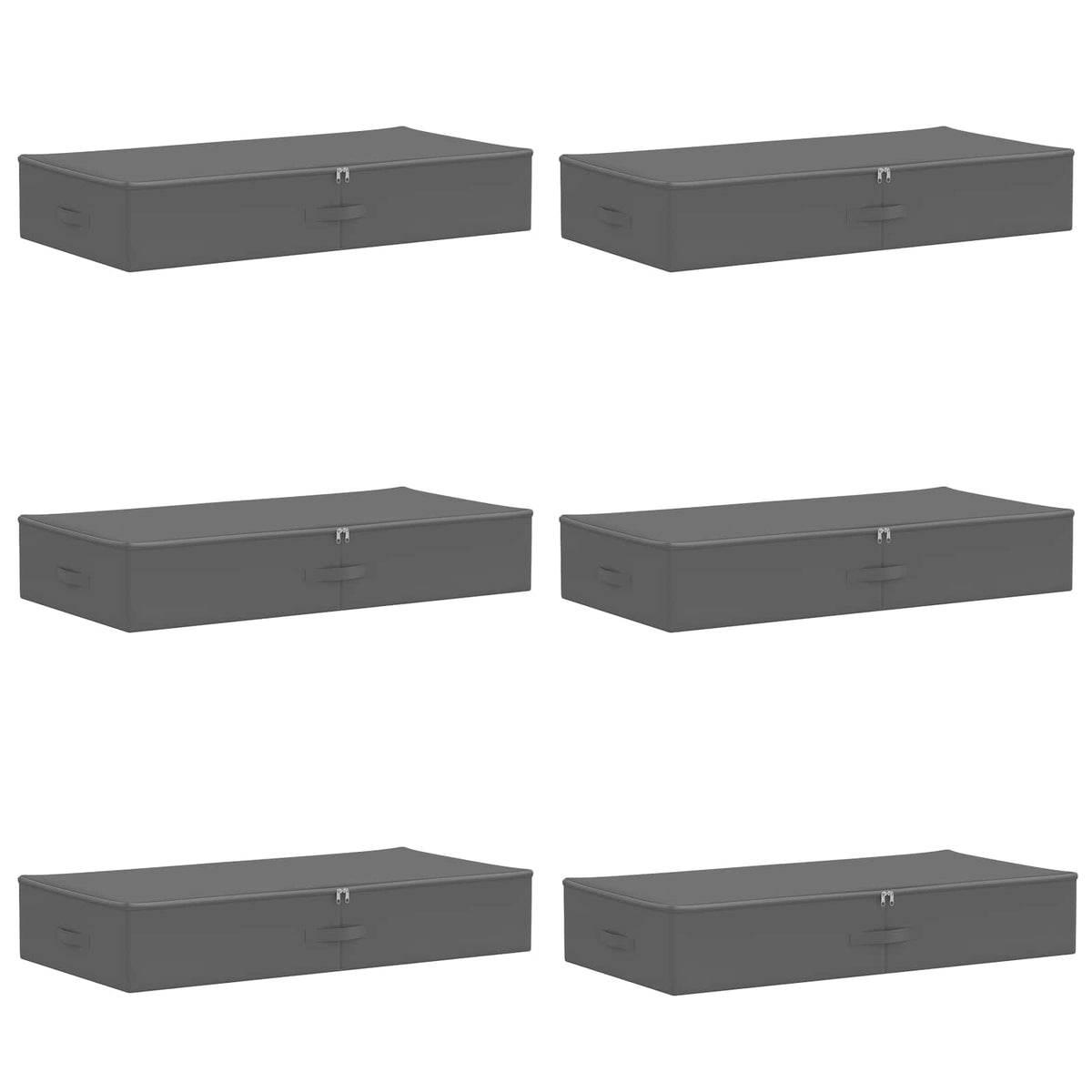Aufbewahrungsbox 6 stk. Vliesstoff 90 x 48 x 15 cm 64,8 L