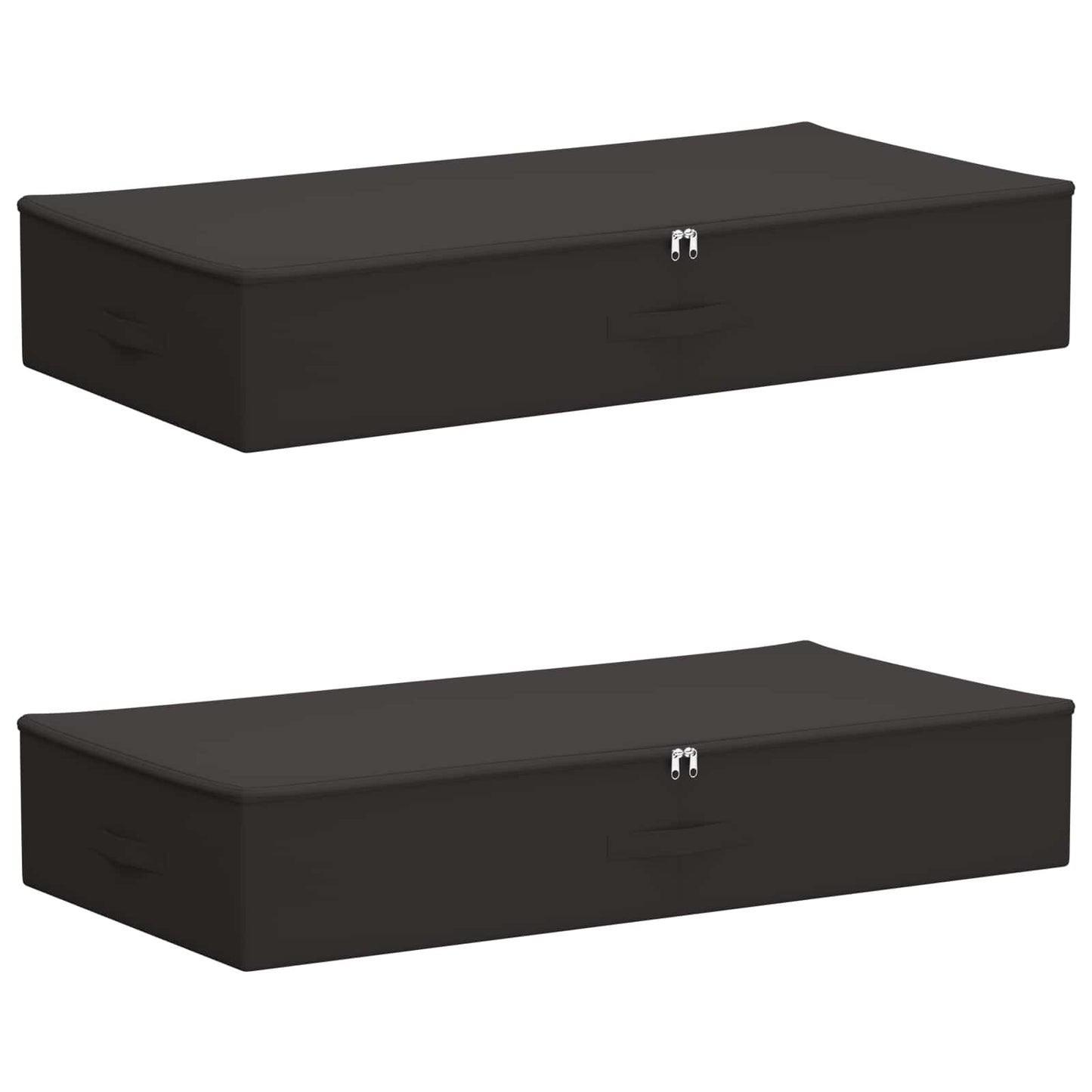 Aufbewahrungsbox 2 Stk. Vliesstoff 100 x 50 x 18 cm 90 l