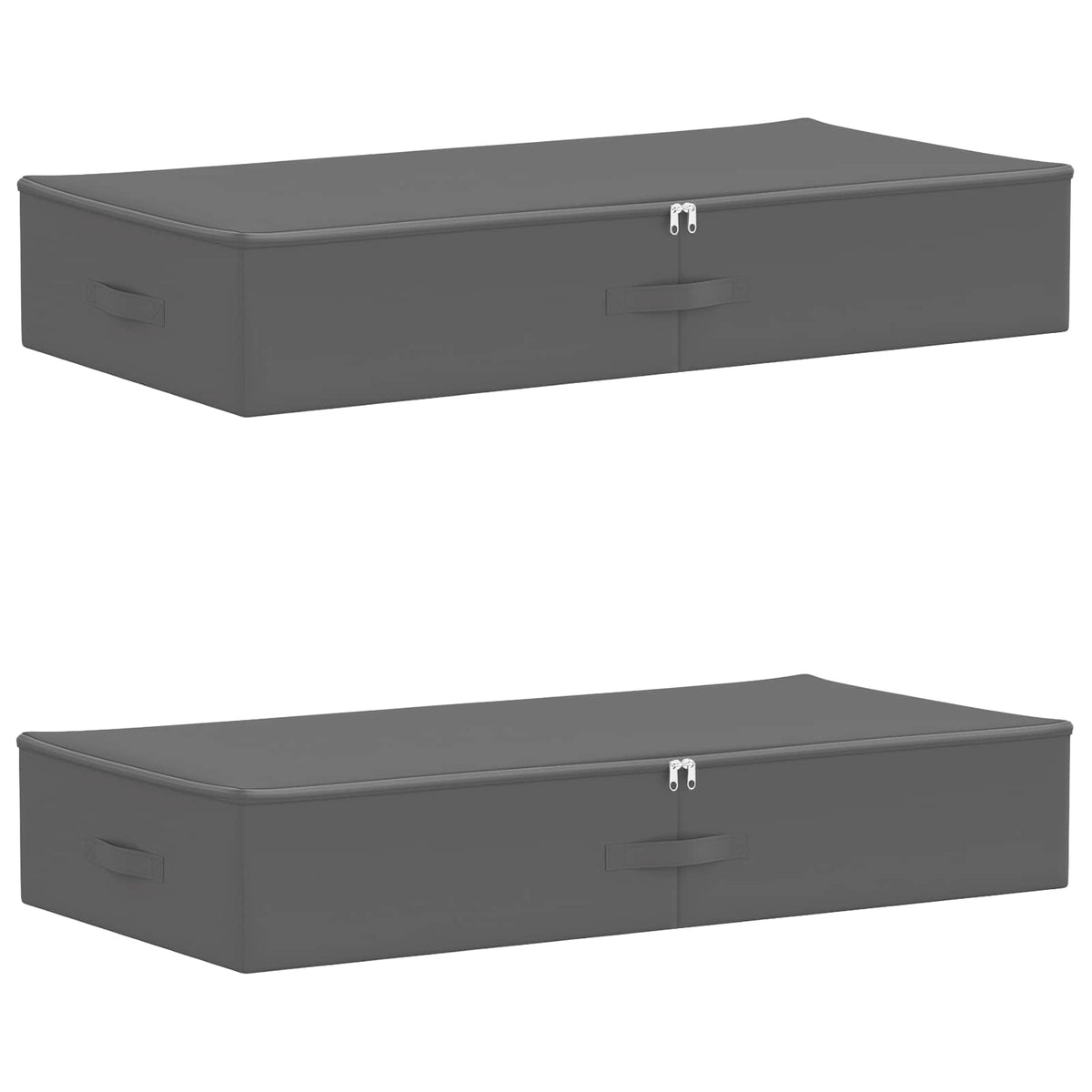 Aufbewahrungsbox 2 stk. Vliesstoff 100 x 50 x 18 cm 90 l
