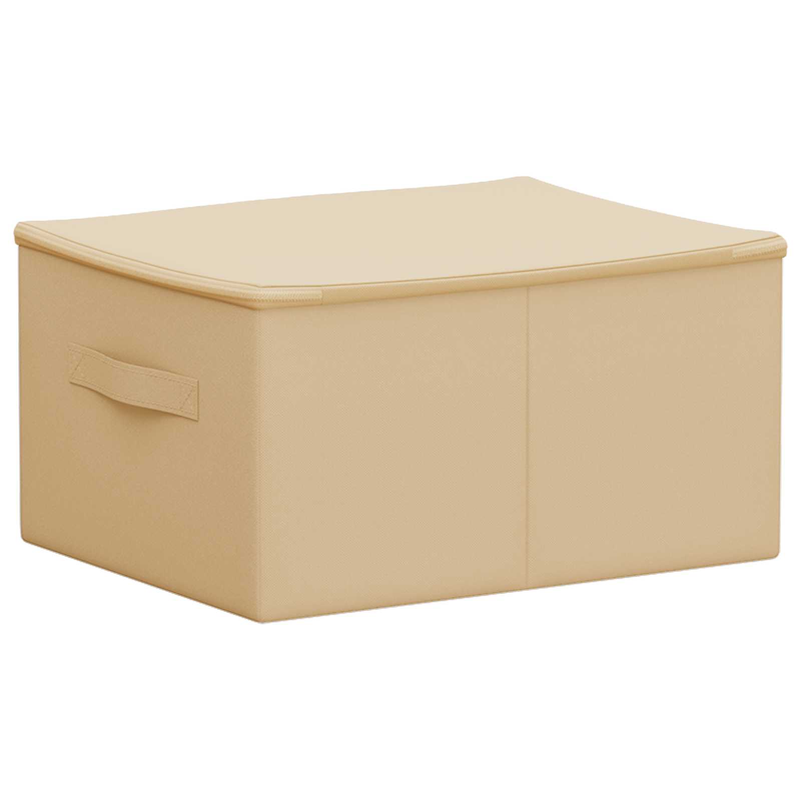 Aufbewahrungsbox 6 Stk. Vliesstoff 43 x 34 x 23 cm 33,6 L Creme