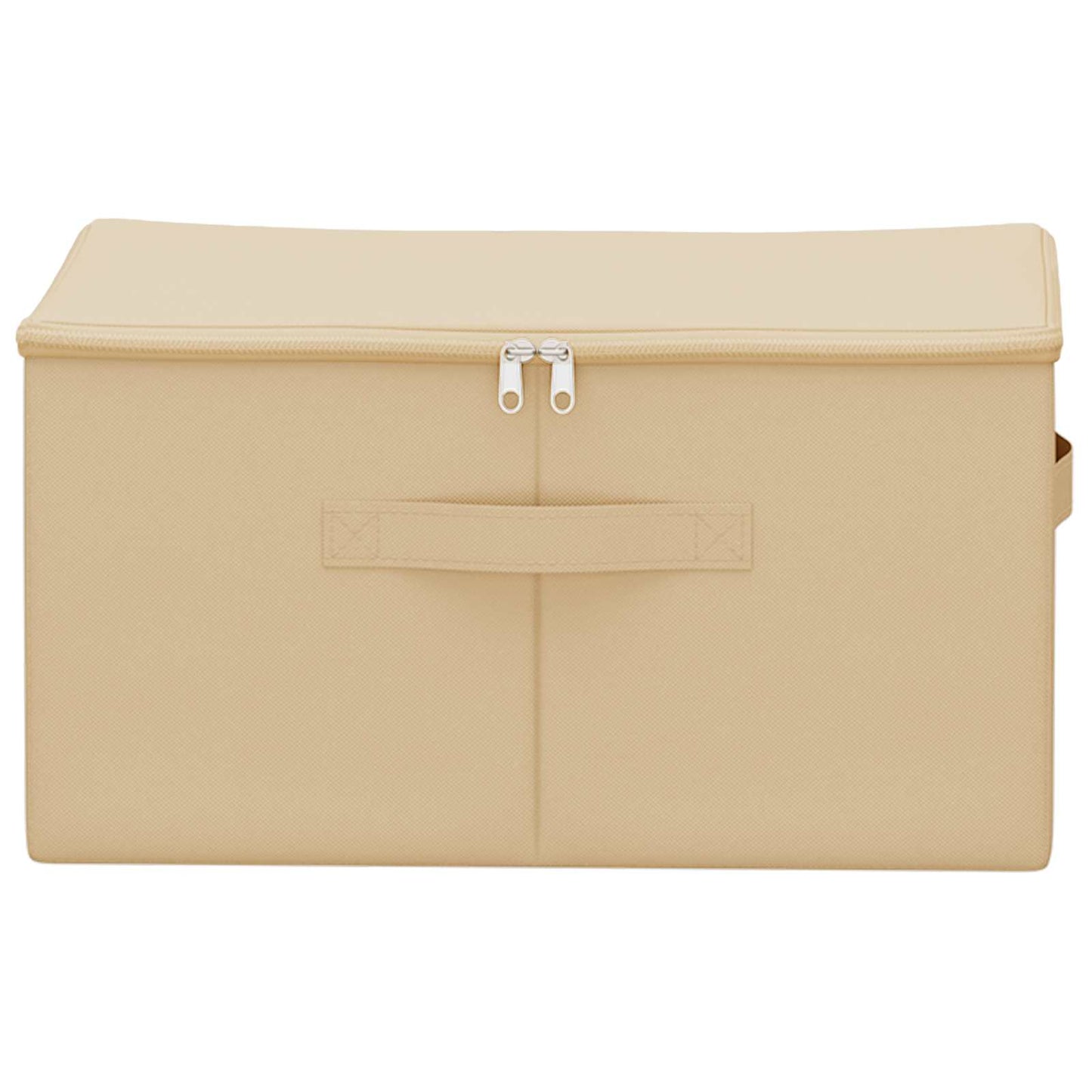 Aufbewahrungsbox 6 Stk. Vliesstoff 43 x 34 x 23 cm 33,6 L Creme