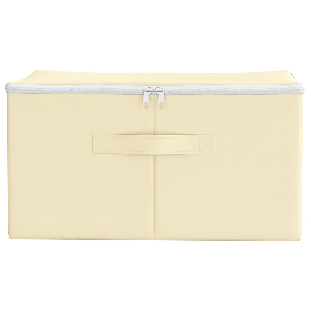 Aufbewahrungsbox 6 stk. Vliesstoff 50 x 30 x 25 cm 37,5 L Creme