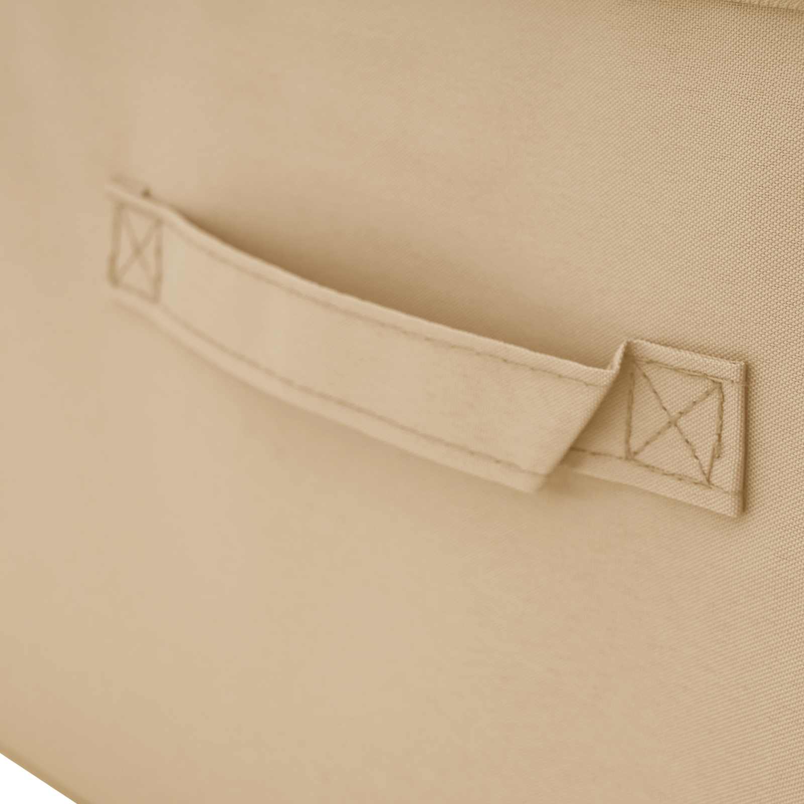 Aufbewahrungsbox Vliesstoff 55 x 35 x 32 cm 61,6 L Creme