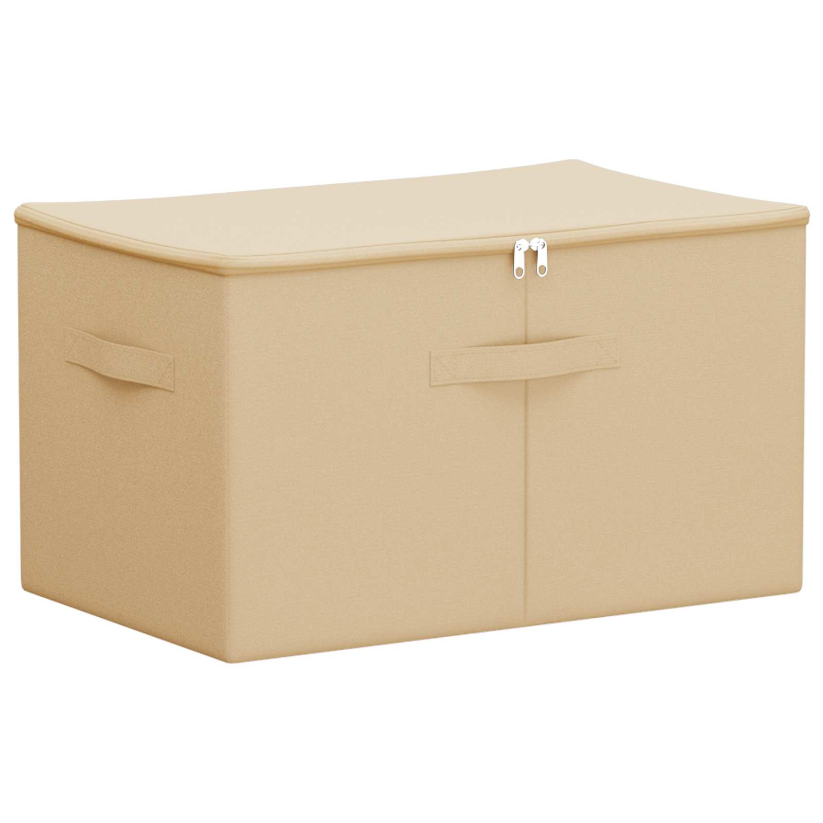 Aufbewahrungsbox Vliesstoff 60 x 43 x 35 cm 90,3 L Creme