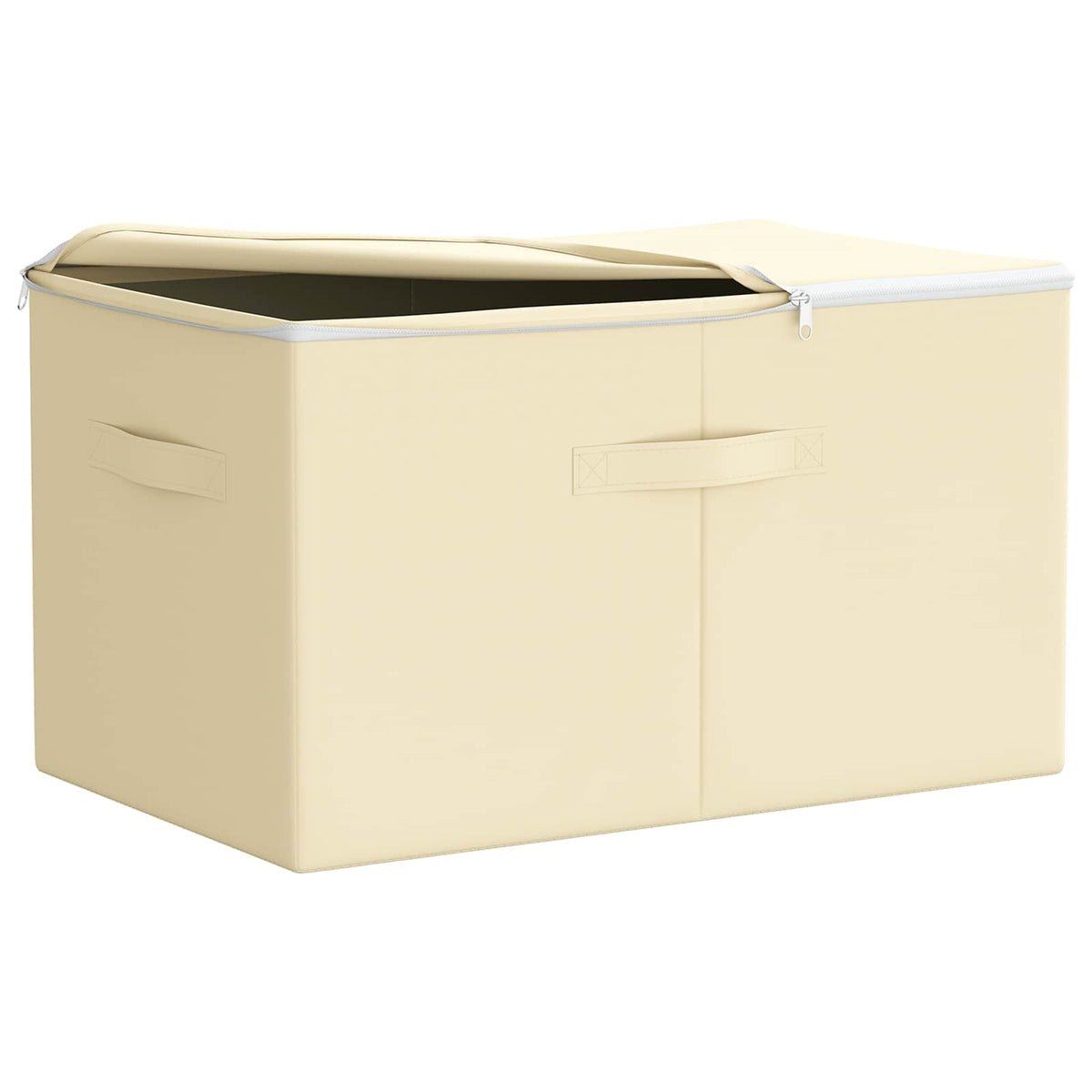 Aufbewahrungsbox 6 stk. Vliesstoff 60 x 43 x 35 cm 90,3 L Creme