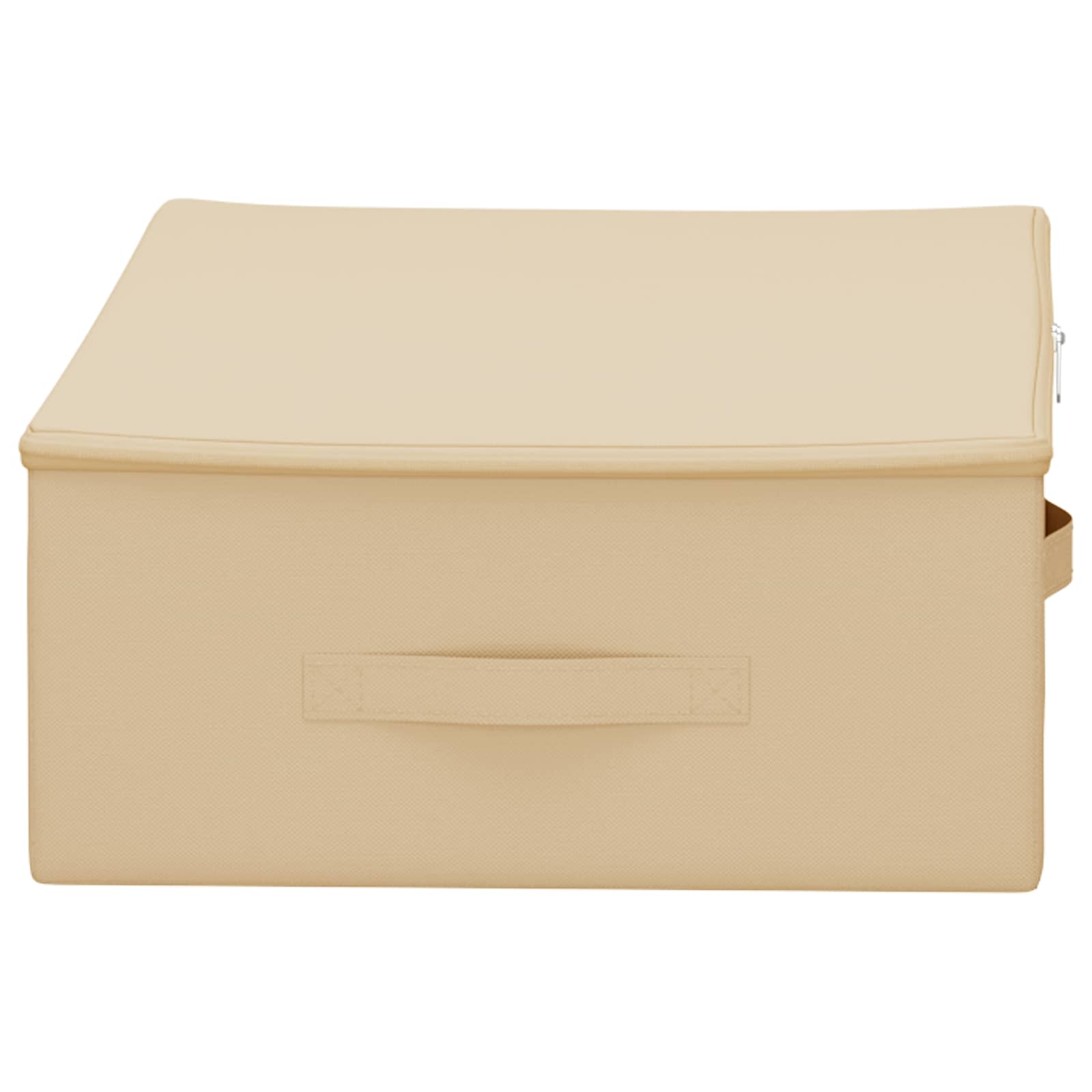 Aufbewahrungsbox 6 Stk. Vliesstoff 70 x 40 x 18 cm 50,4 L Creme