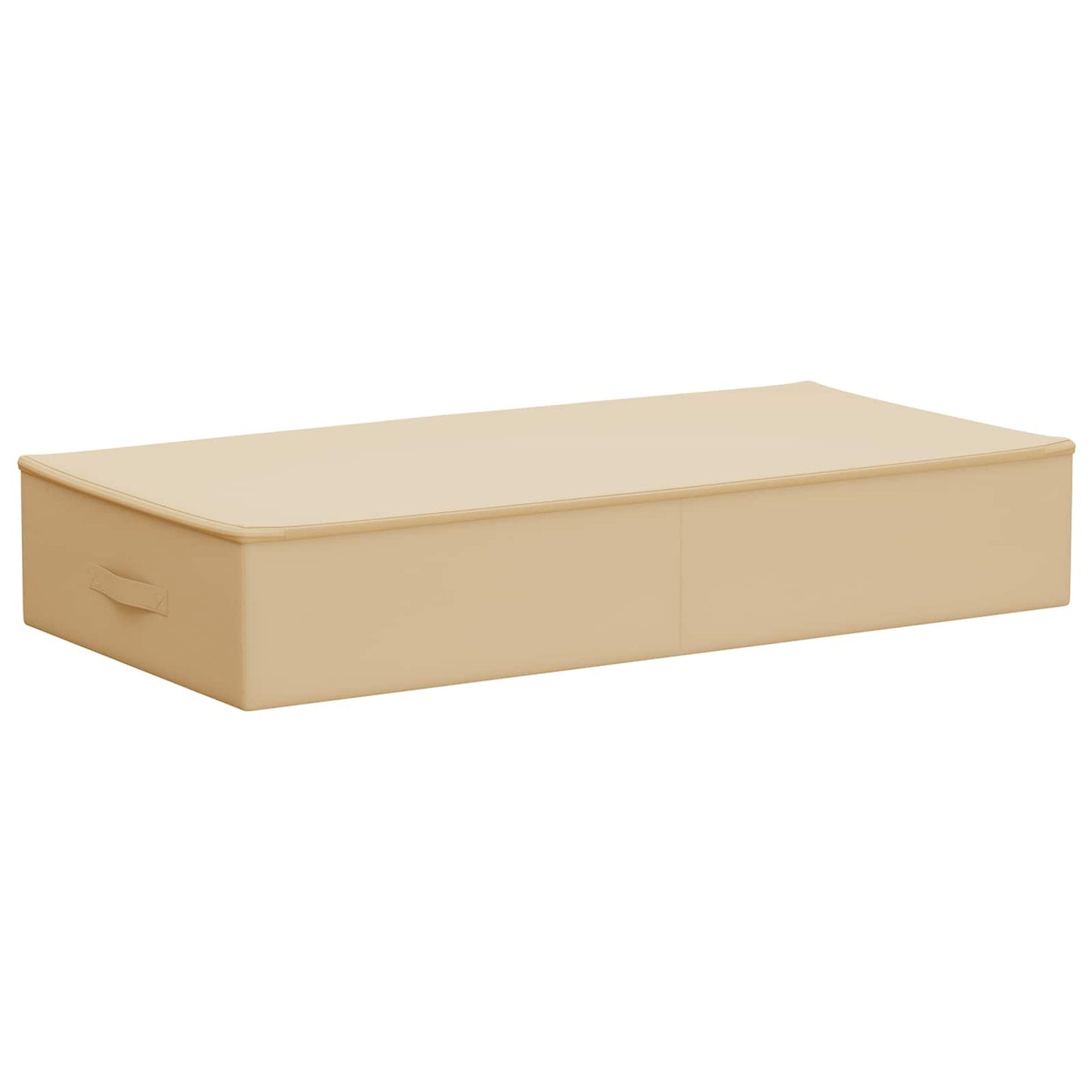 Aufbewahrungsbox 2 Stk. Vliesstoff 100 x 50 x 18 cm 90 l Creme