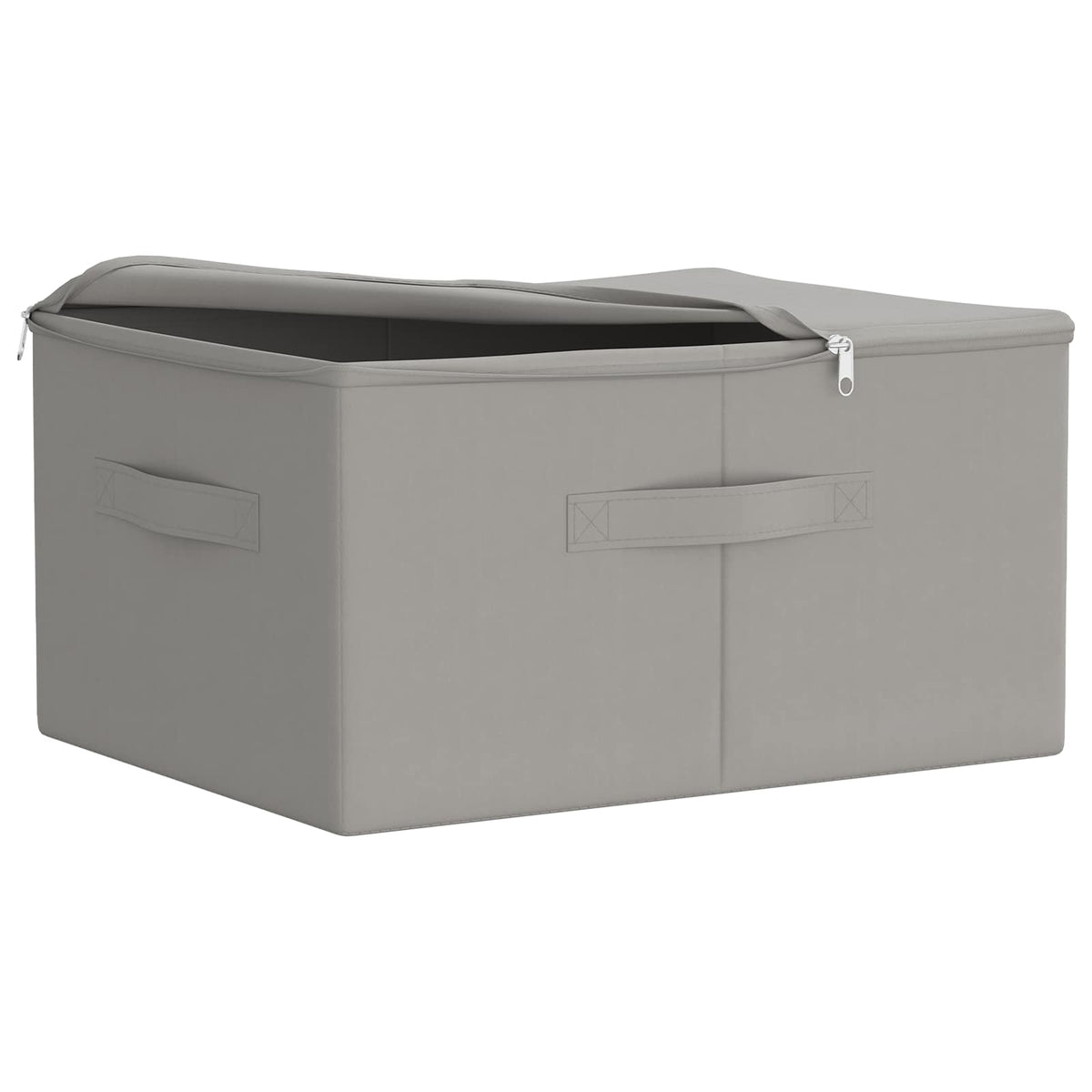 Aufbewahrungsbox 6 stk. Vliesstoff 43 x 34 x 23 cm 33,6 L Grau