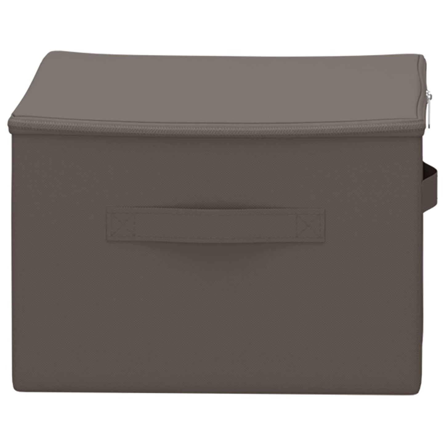 Aufbewahrungsbox 6 Stk. Vliesstoff 43 x 34 x 23 cm 33,6 L Grau