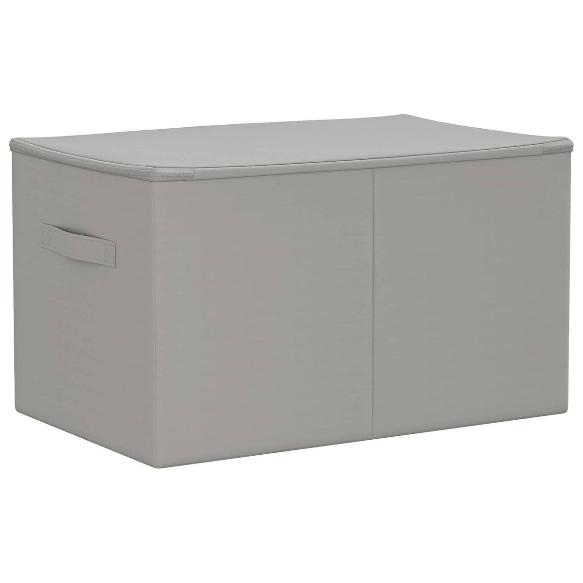 Aufbewahrungsbox 2 stk. Vliesstoff 55 x 35 x 32 cm 61,6 L Grau