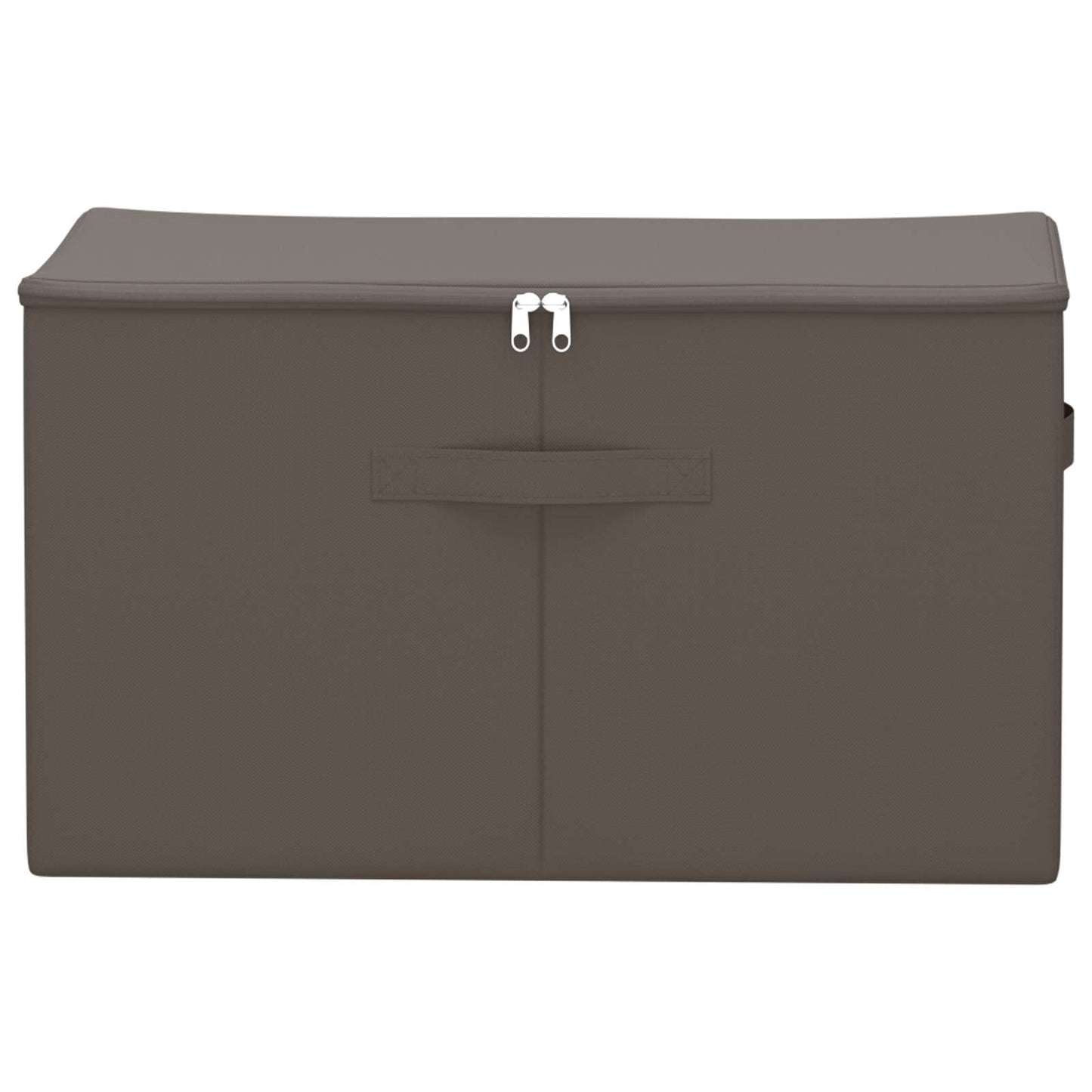 Aufbewahrungsbox Vliesstoff 60 x 43 x 35 cm 90,3 L Grau