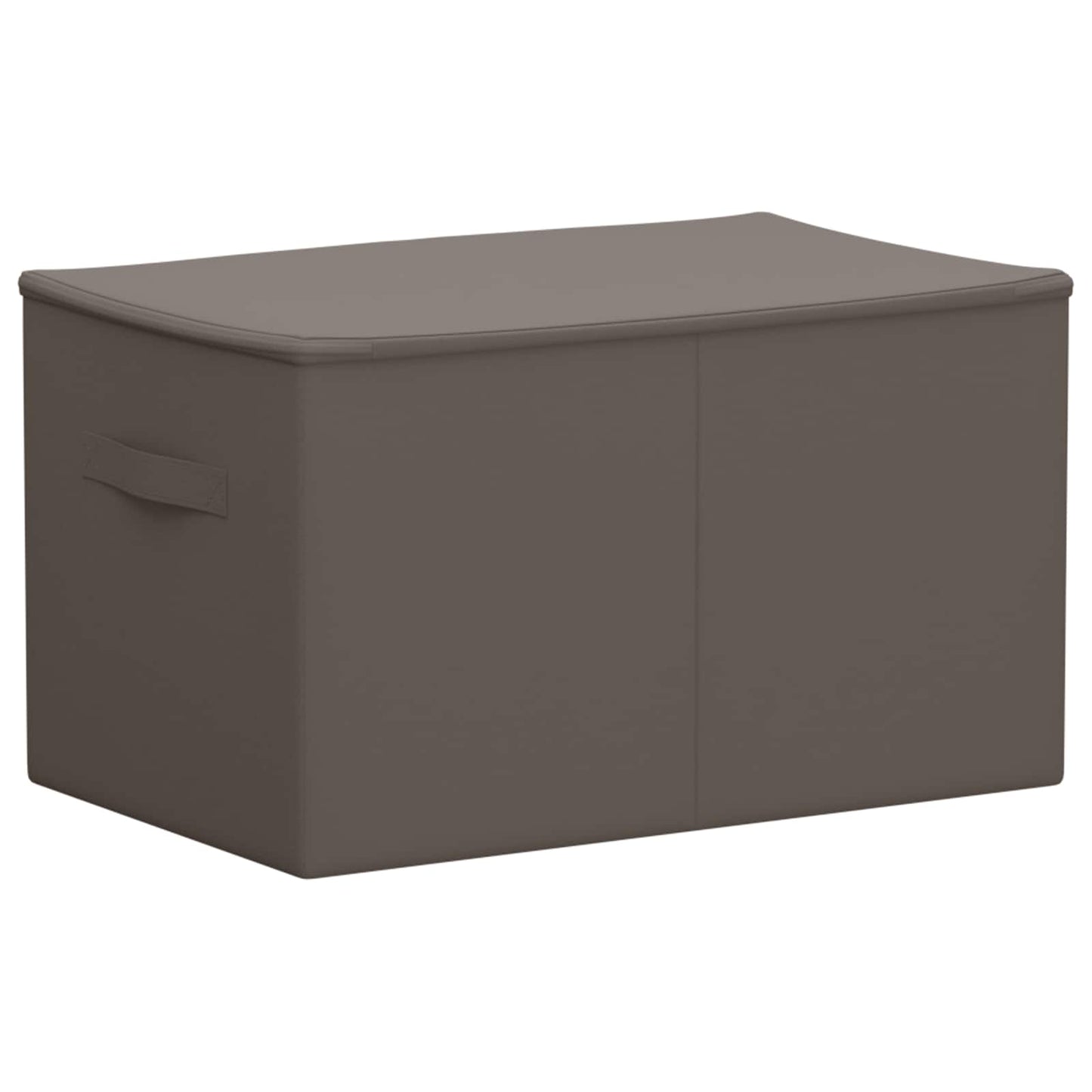 Aufbewahrungsbox 2 Stk. Vliesstoff 60 x 43 x 35 cm 90,3 L Grau