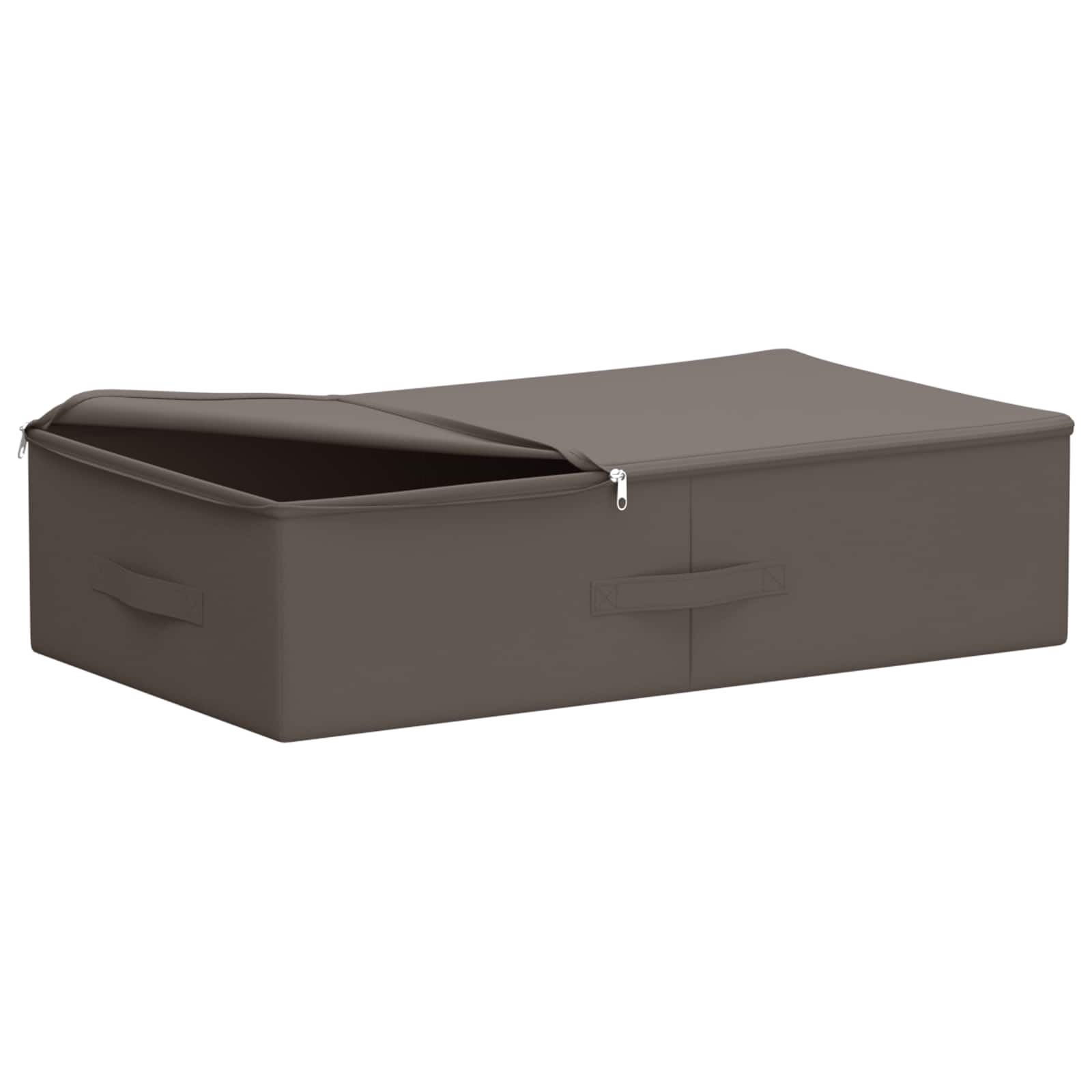 Aufbewahrungsbox 6 Stk. Vliesstoff 70 x 40 x 18 cm 50,4 L Grau