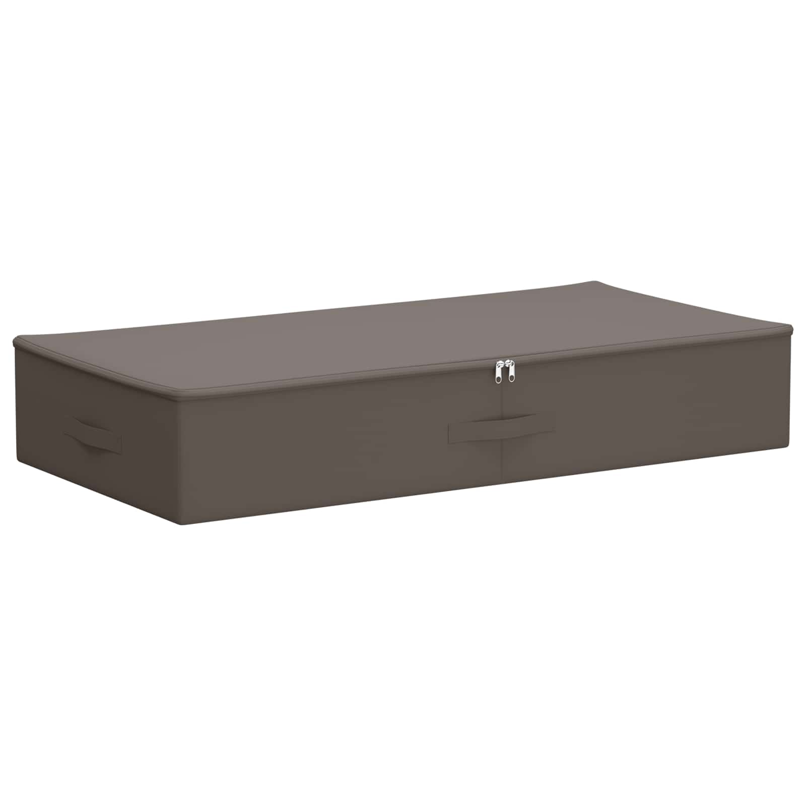 Aufbewahrungsbox Vliesstoff 90 x 48 x 15 cm 64,8 L Grau