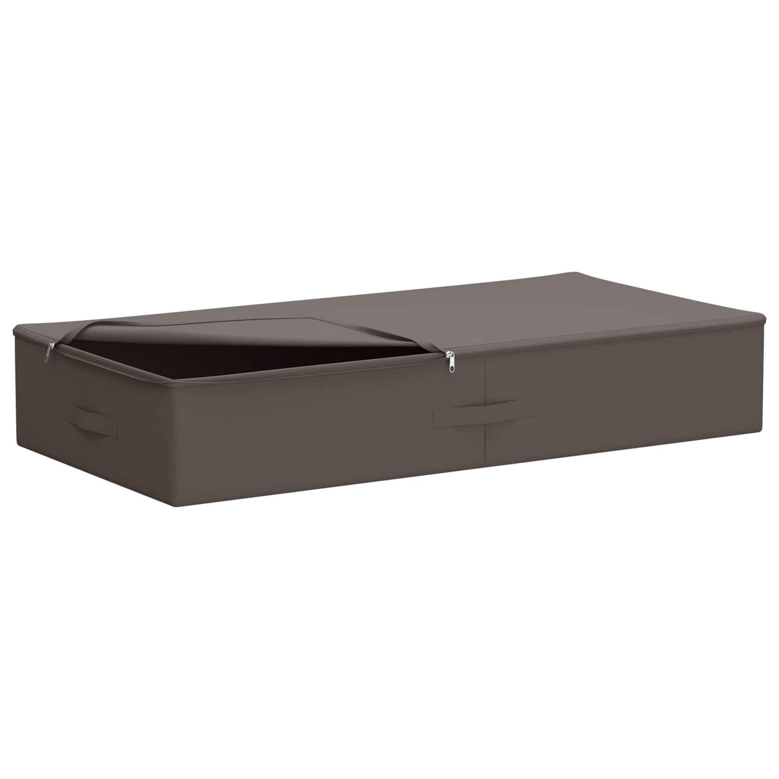 Aufbewahrungsbox Vliesstoff 90 x 48 x 15 cm 64,8 L Grau