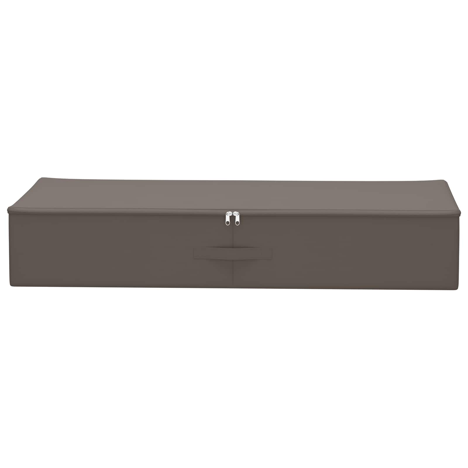 Aufbewahrungsbox 6 Stk. Vliesstoff 90 x 48 x 15 cm 64,8 L Grau