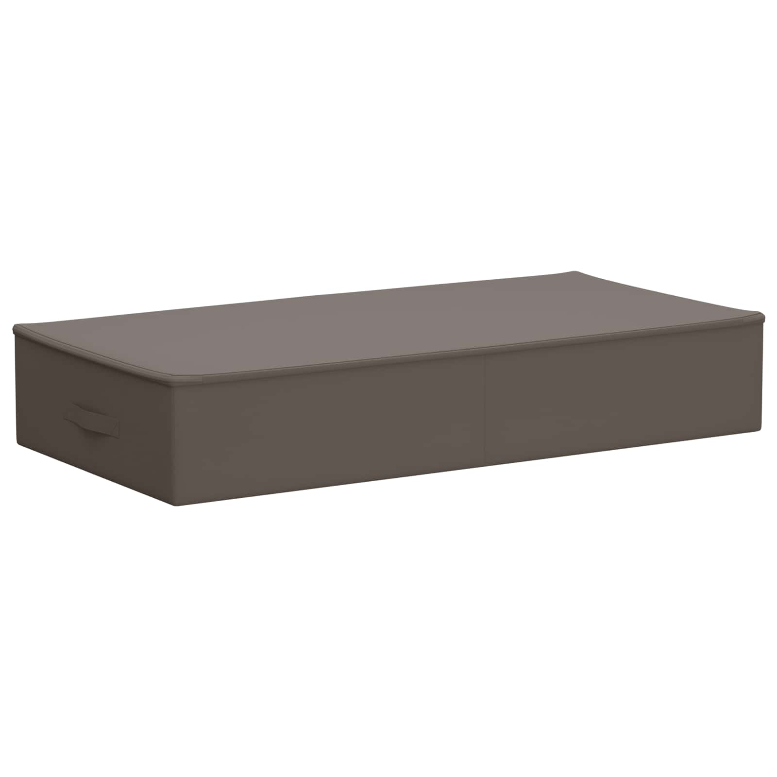 Aufbewahrungsbox 6 Stk. Vliesstoff 100 x 50 x 18 cm 90 l Grau