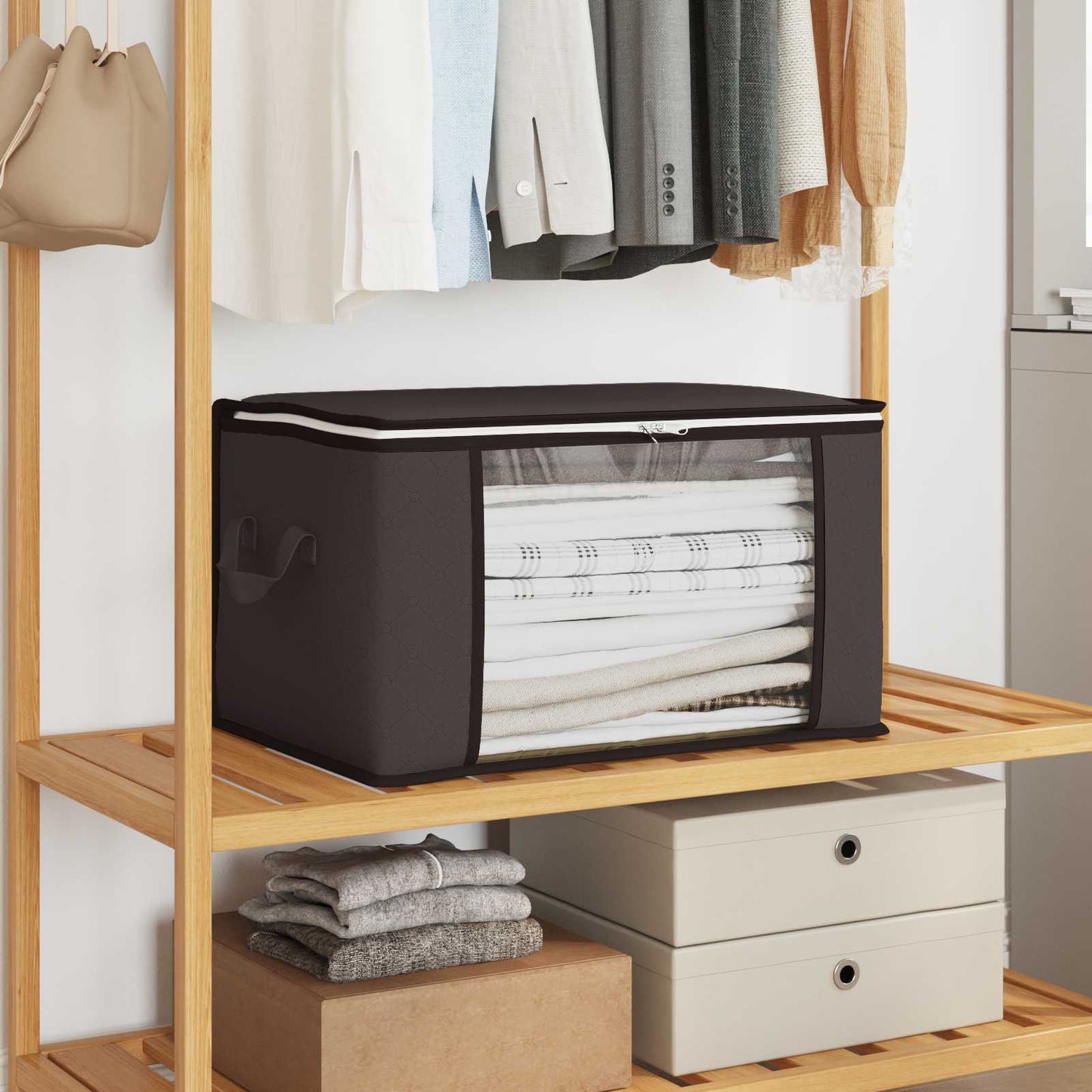 Aufbewahrungsbox mit transparentem Seitenfenster 6 Stk. 33,6 L