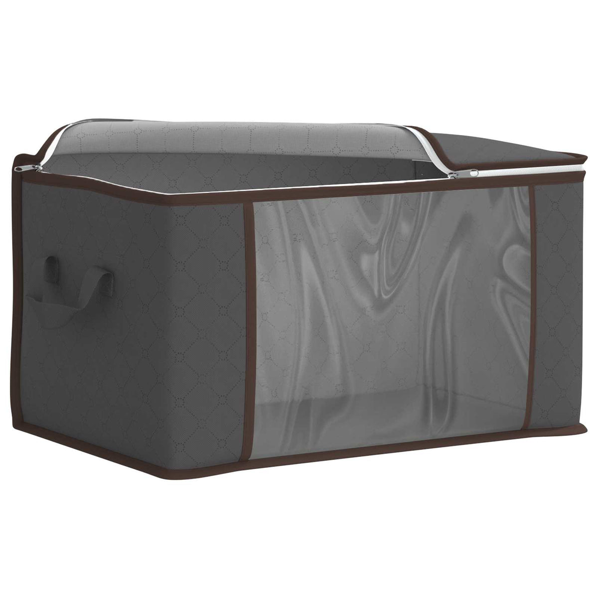 Aufbewahrungsbox mit transparentem Seitenfenster 2 stk. 90,3 L