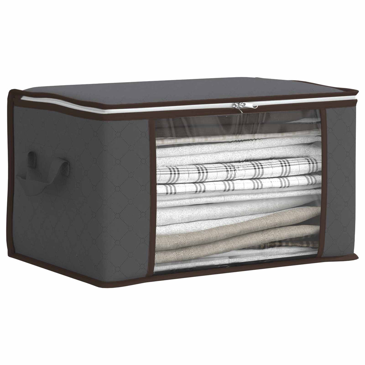Aufbewahrungsbox mit transparentem Seitenfenster 2 stk. 90,3 L