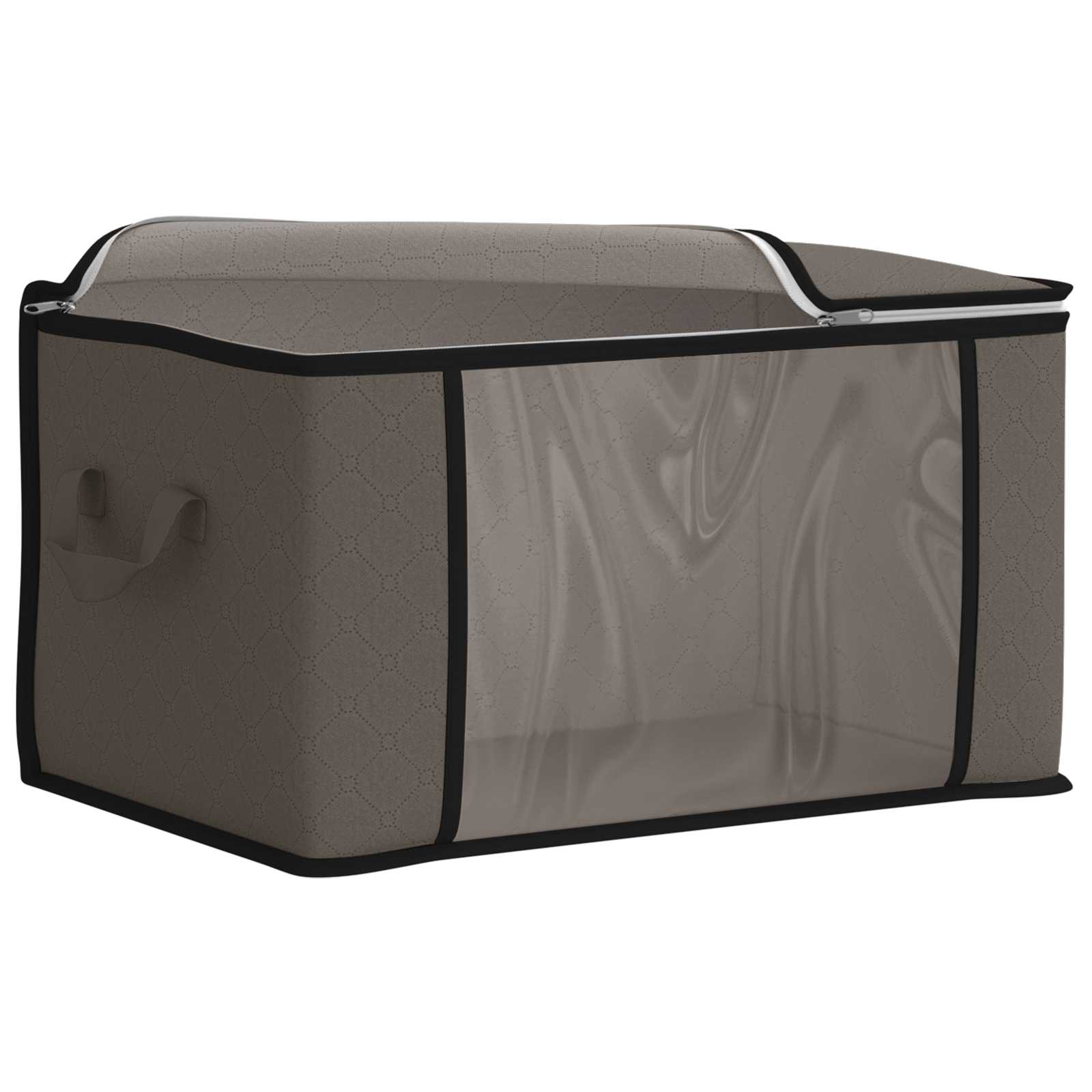 Aufbewahrungsbox mit transparentem Seitenfenster 2 Stk. 33,6 L