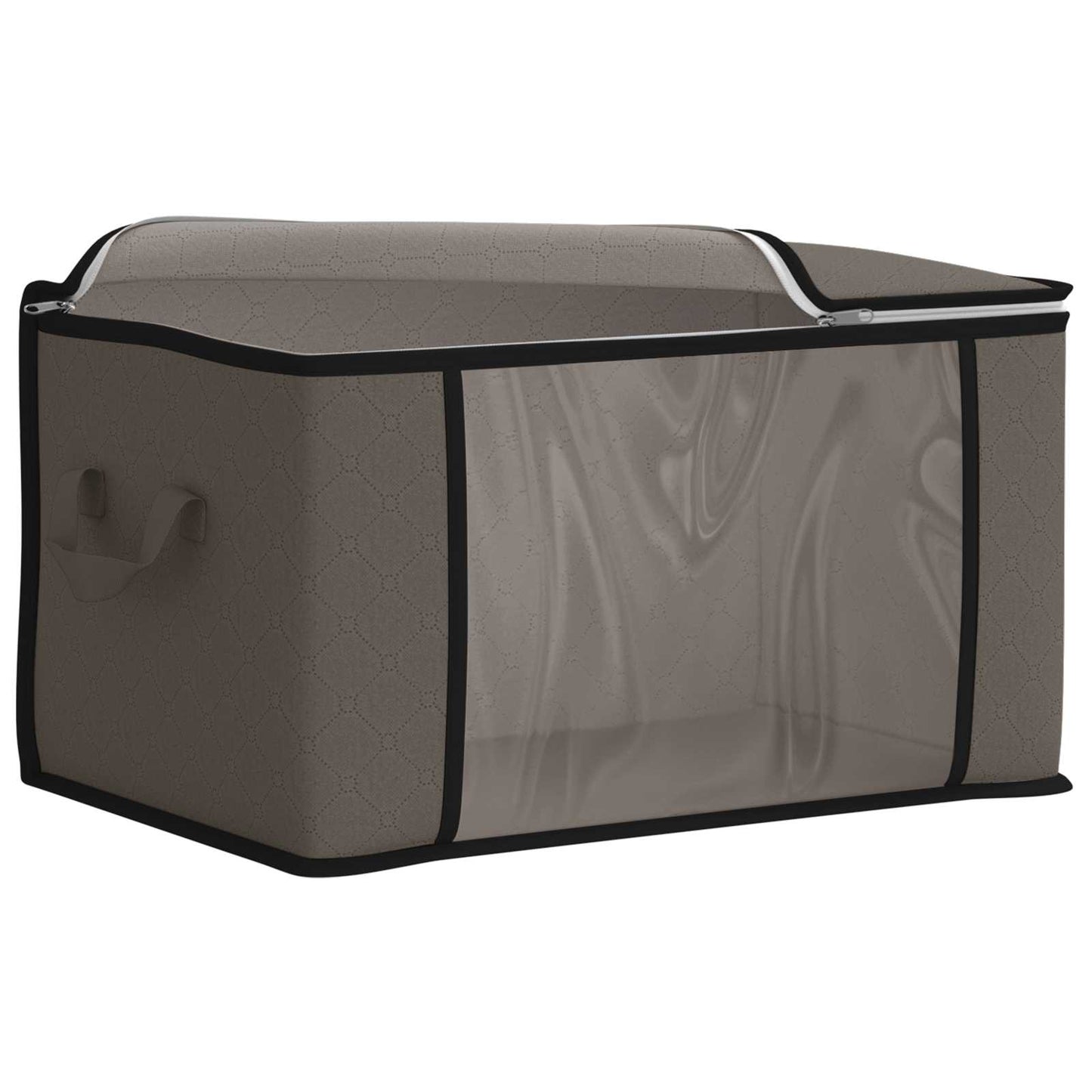 Aufbewahrungsbox mit transparentem Seitenfenster 2 Stk. 61,6 L