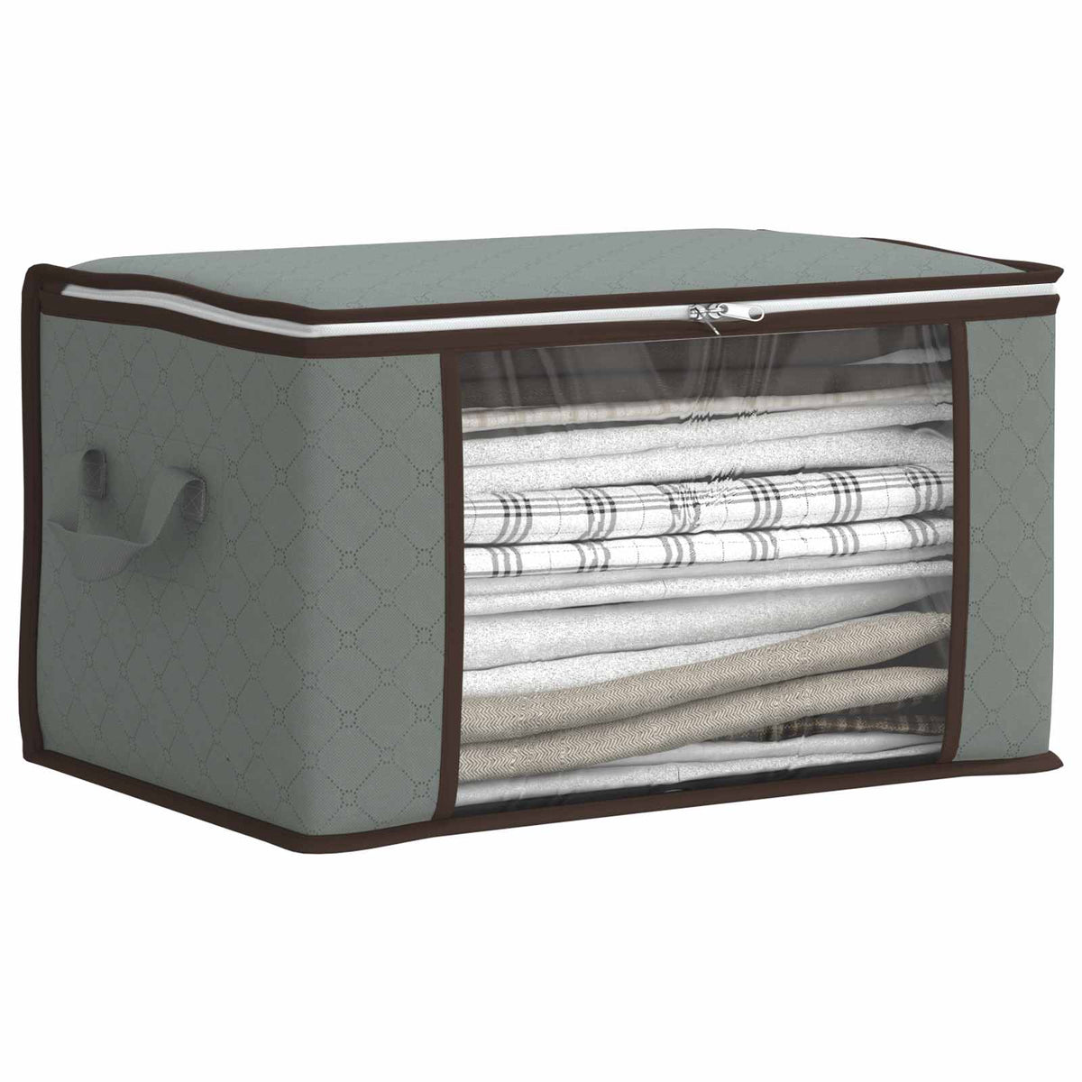 Aufbewahrungsbox mit transparentem Seitenfenster 2 stk. 90,3 L