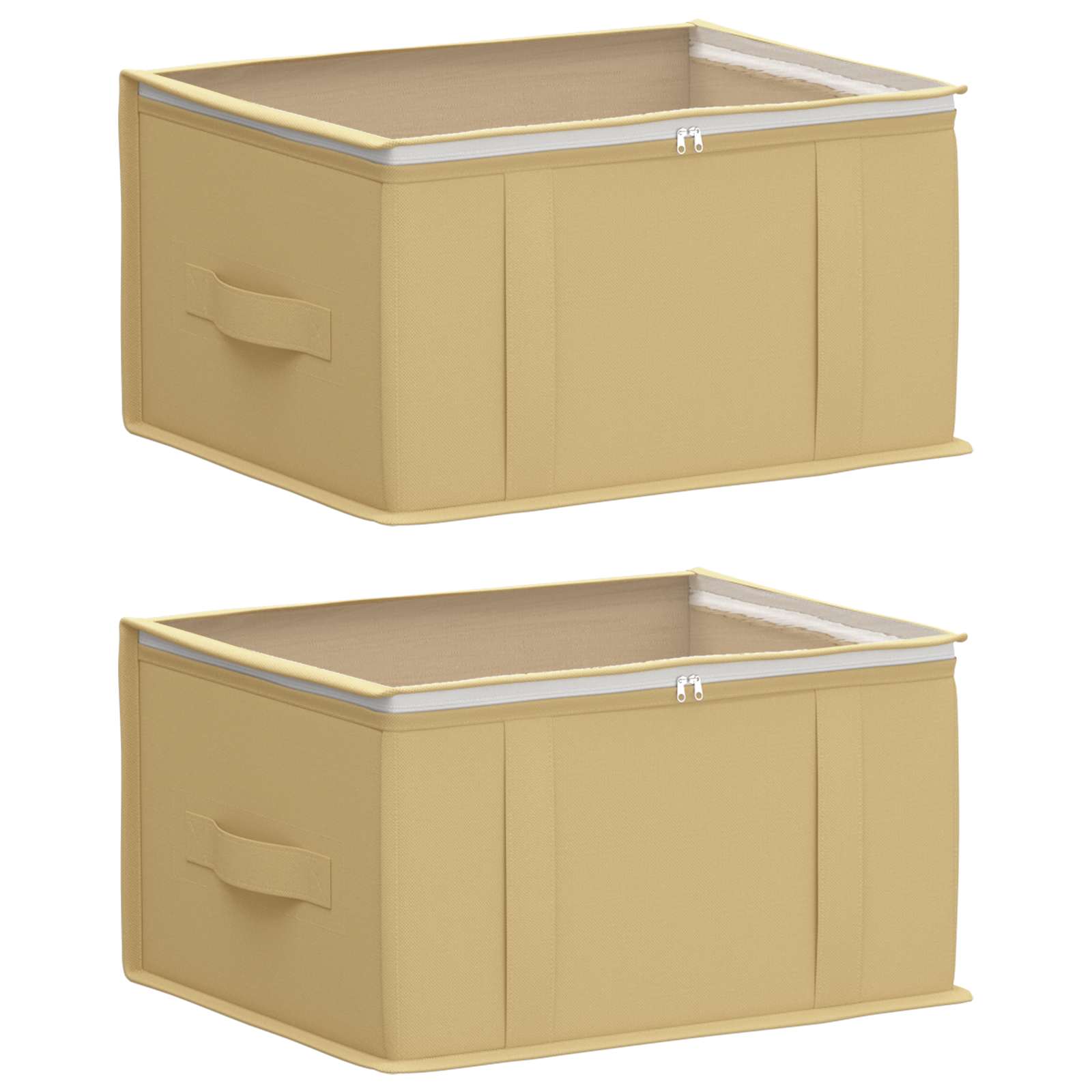 Aufbewahrungsbox mit transparentem Oberfenster 2 stk. 33,6 L