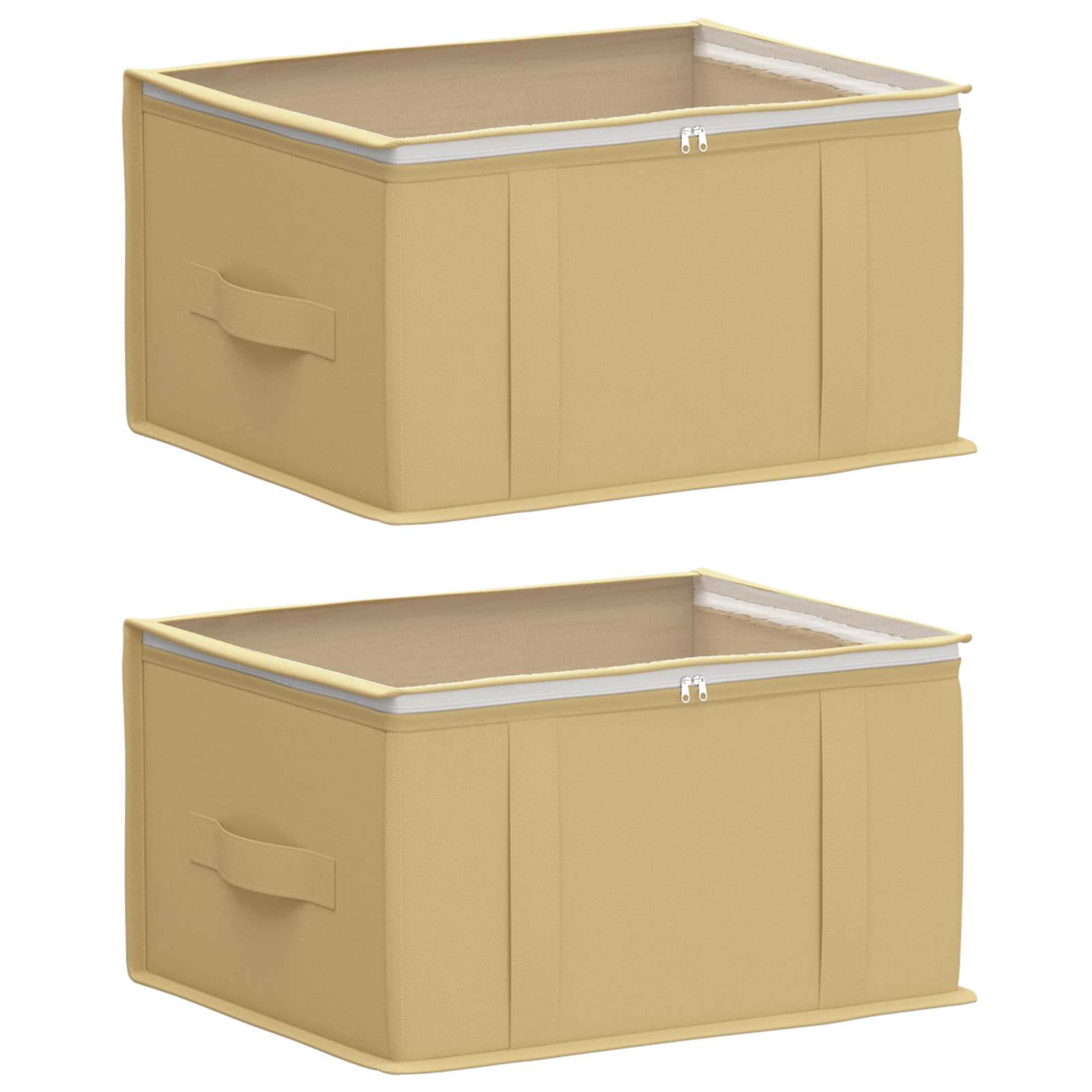 Aufbewahrungsbox mit transparentem Oberfenster 2 Stk. 37,5 L