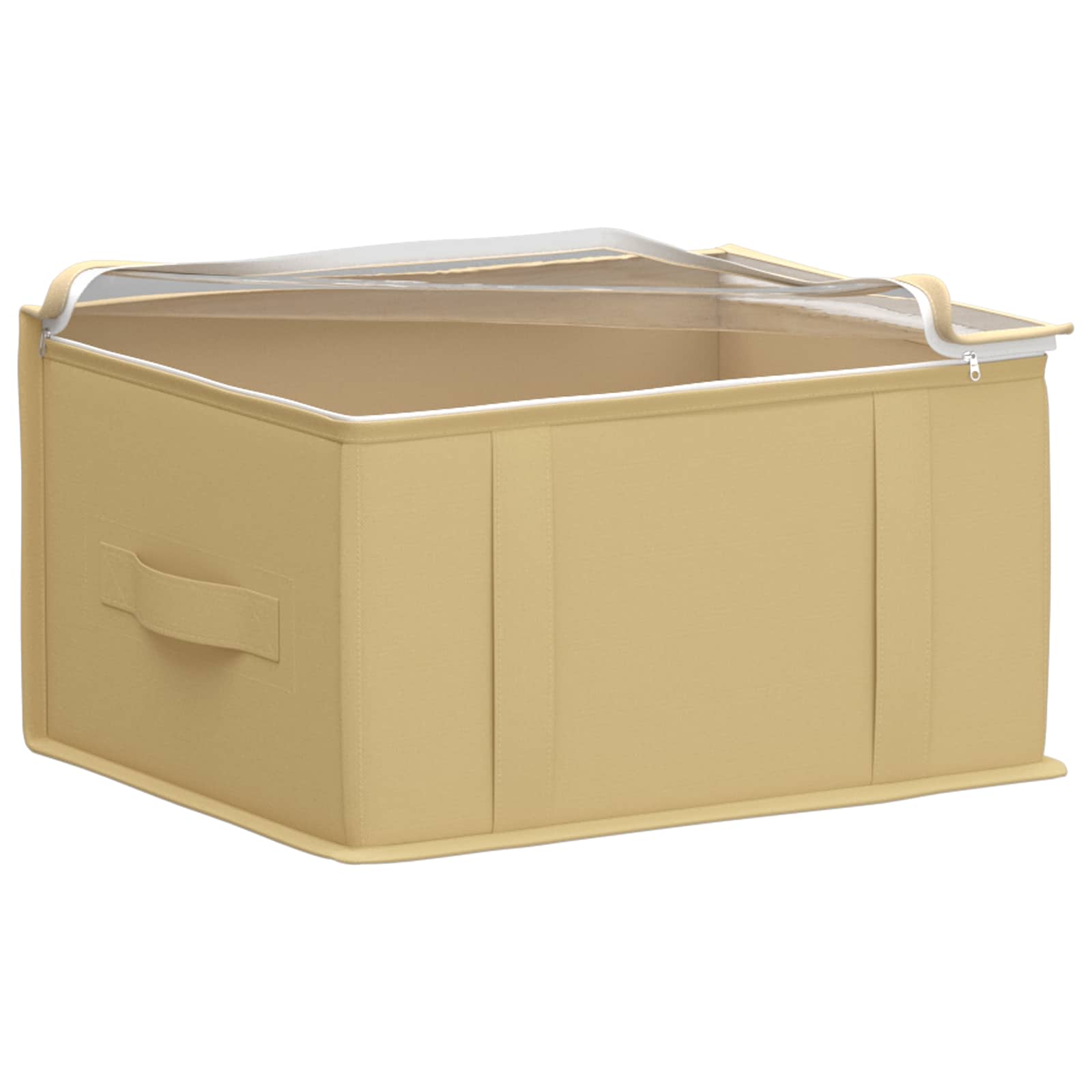 Aufbewahrungsbox mit transparentem Oberfenster 2 Stk. 37,5 L