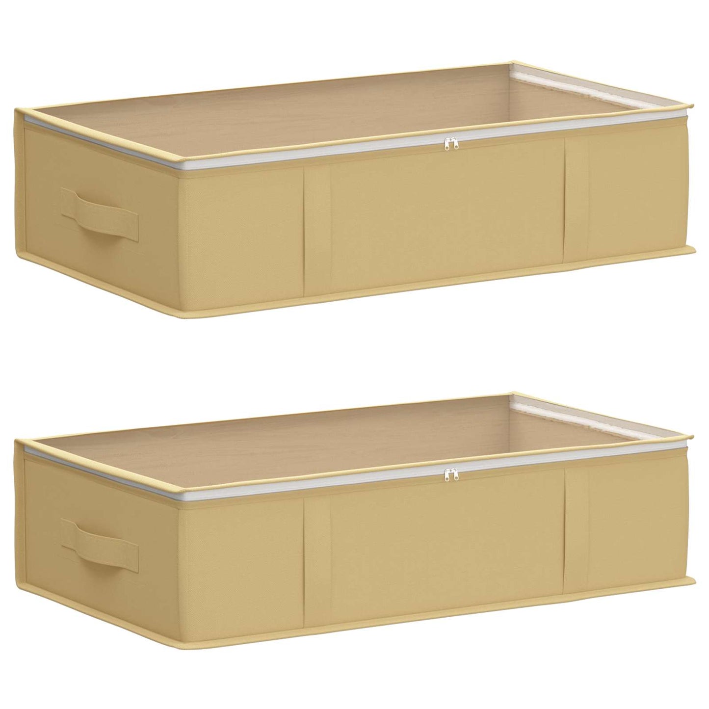 Aufbewahrungsbox mit transparentem Oberfenster 2 Stk. 50,4 L