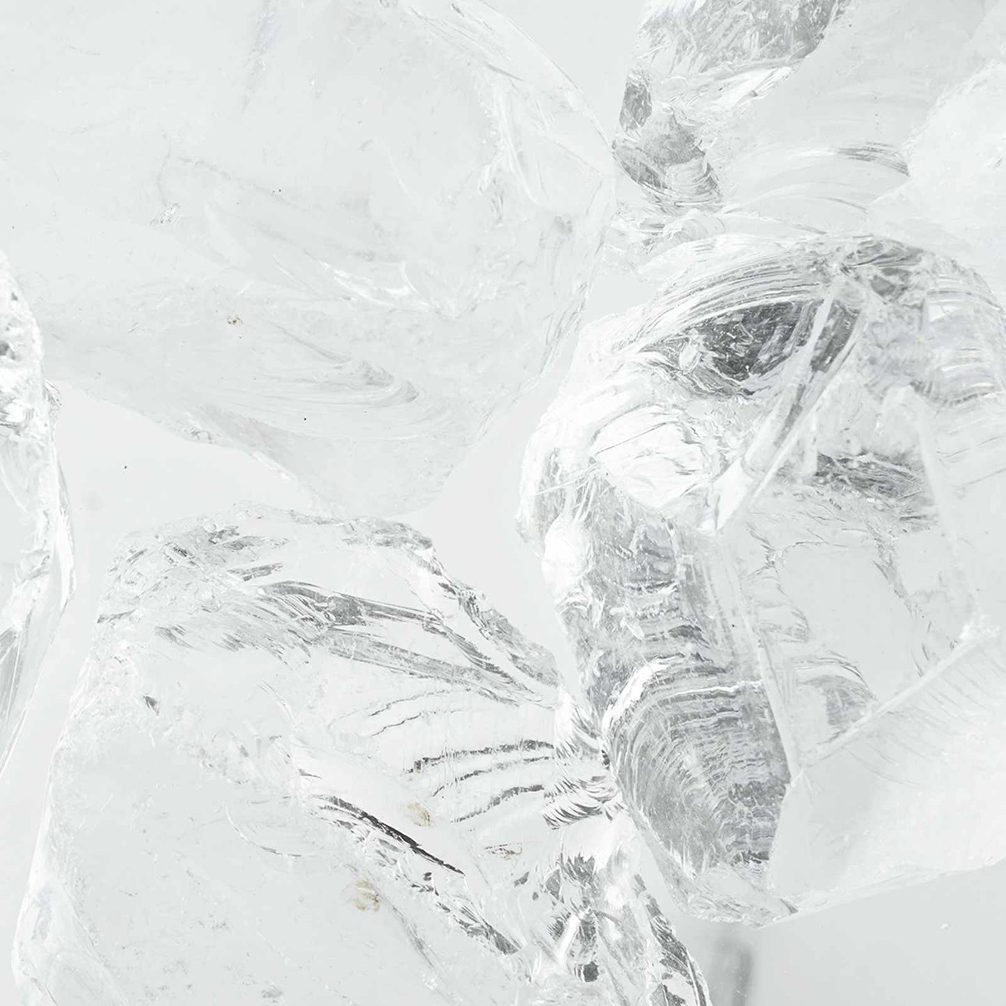 Gartensteine Weiß 12 cm Glas