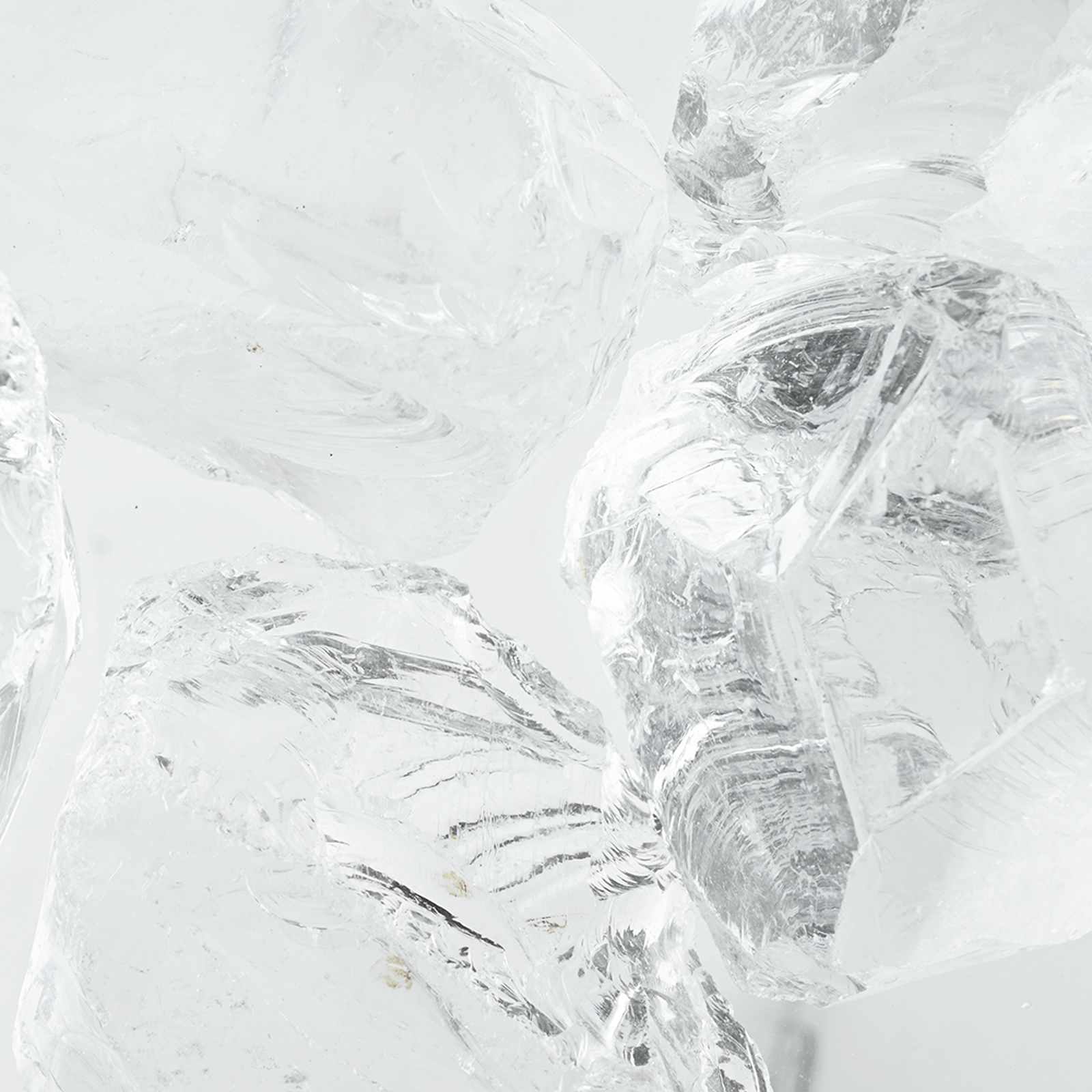 Gartensteine Weiß 12 cm Glas